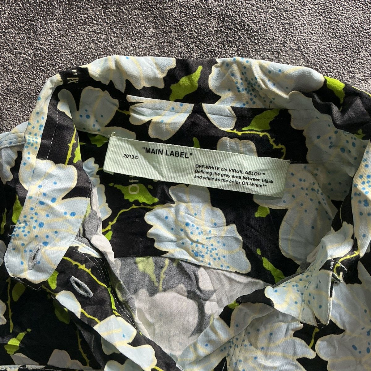 Off-White OFF-WHITE™ “Lawn-Girl” Cropped Floral Utility Shirt Size M / US 6-8 / IT 42-44 - 4 Thumbnail