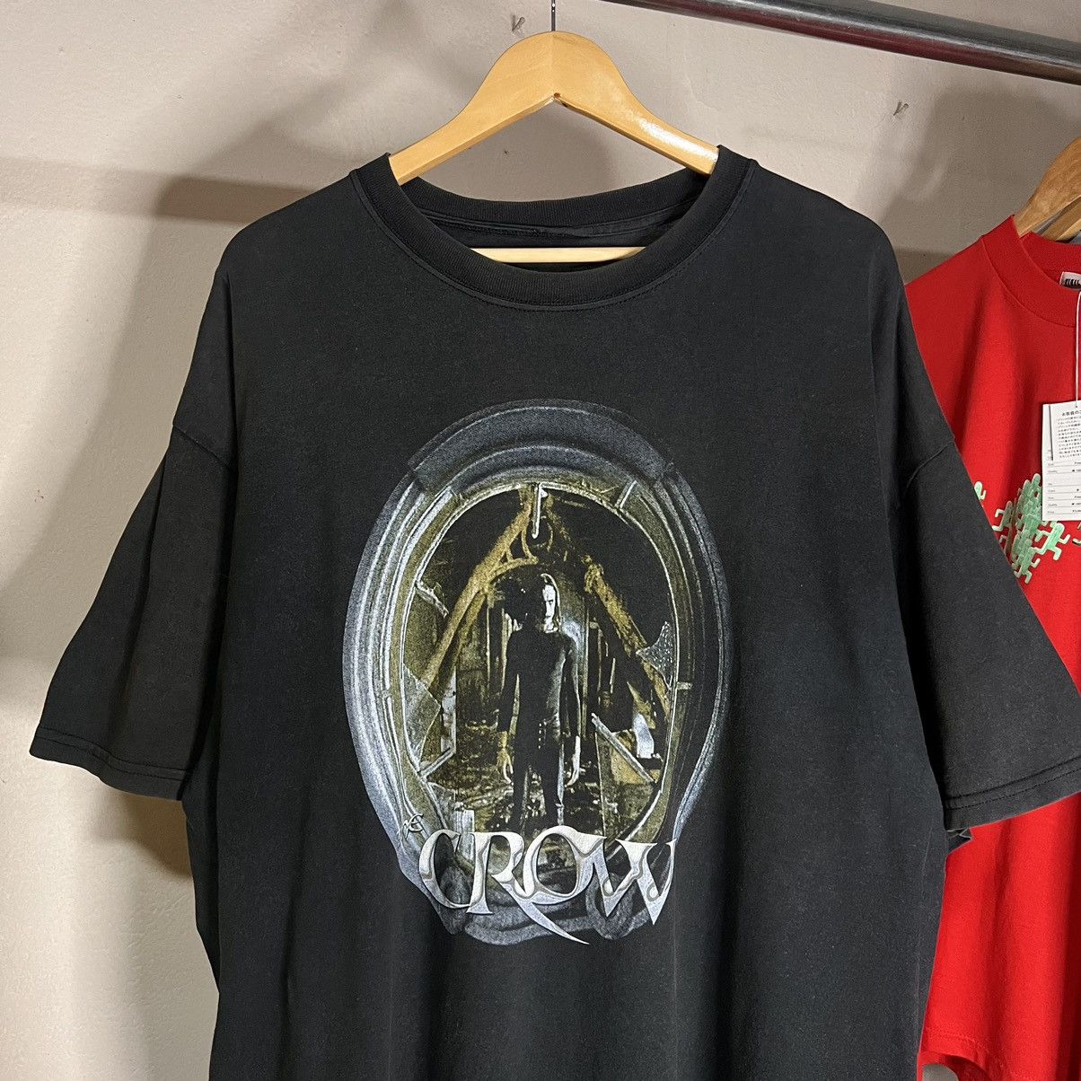 image of The Crow Vintage Tee 00' in Black, Men's (Size XL)