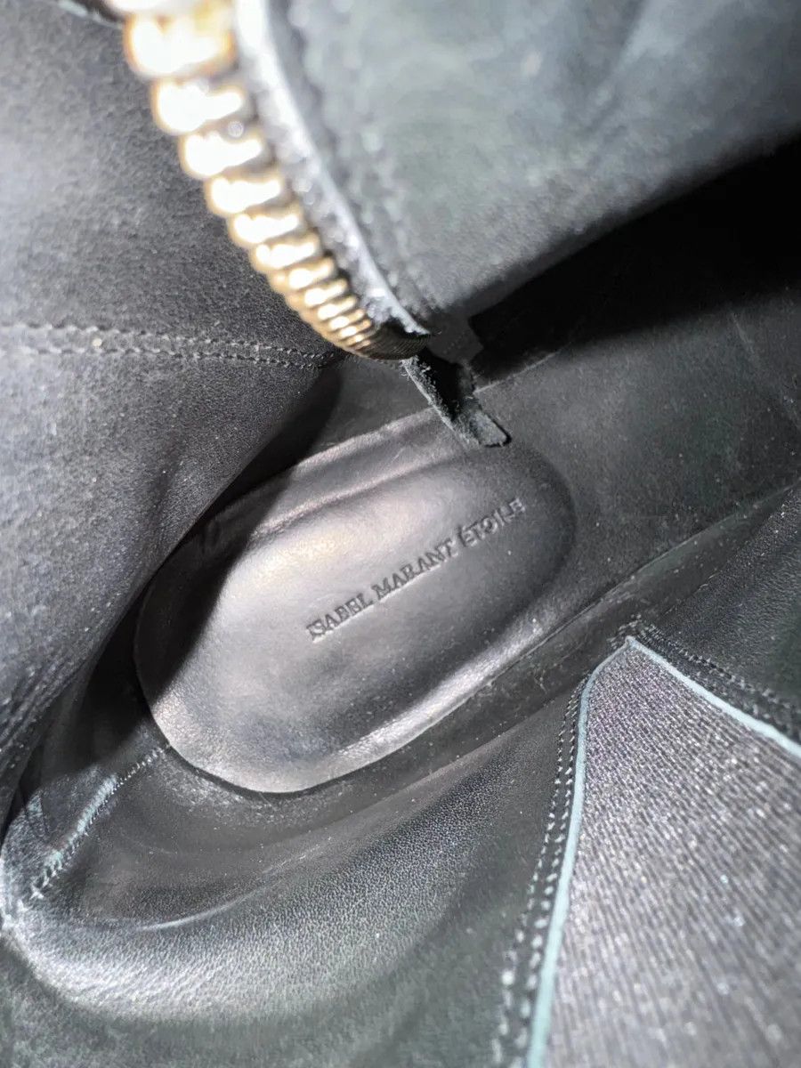 Isabel Marant × Vintage Isabel Marant Etoile Black Suede Boots Size US 7 / IT 37 - 5 Thumbnail