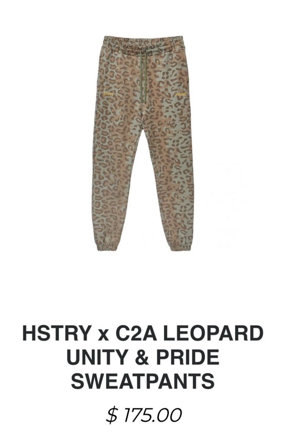 Nas Hstry By Nas X Coming 2 America Unity & Pride Sweatpants Size US 30 / EU 46 - 3 Thumbnail