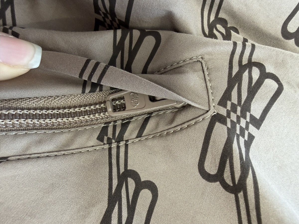 Balenciaga Balenciaga Monogram Track Jacket Brown Size US XXS / EU 40 - 7 Thumbnail