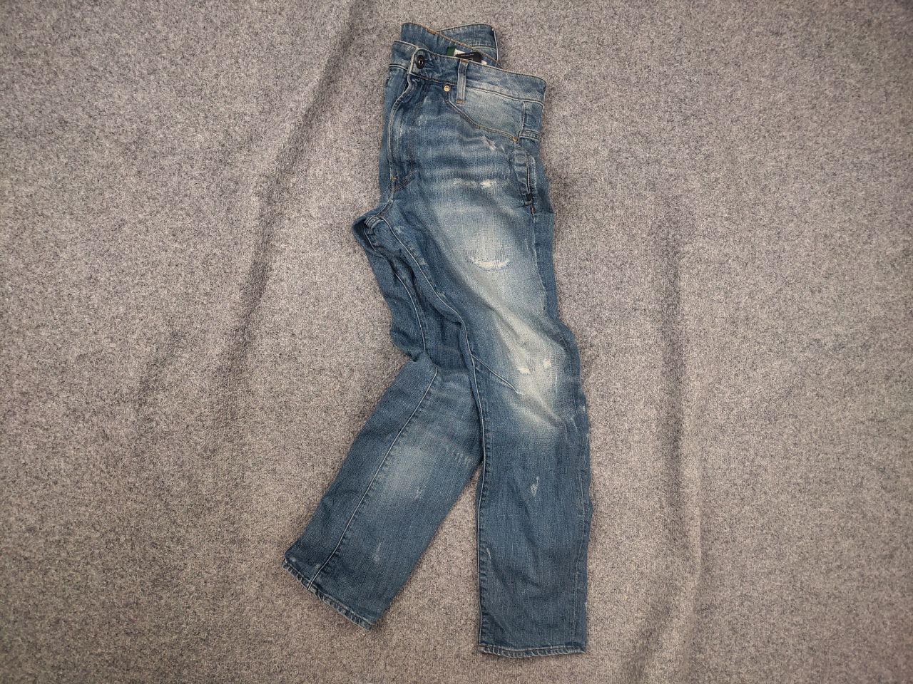 G-Star G Star raw d'staq 3d Slim Restored denim jeans Vintage Stule Size US 33 - 1 Thumbnail