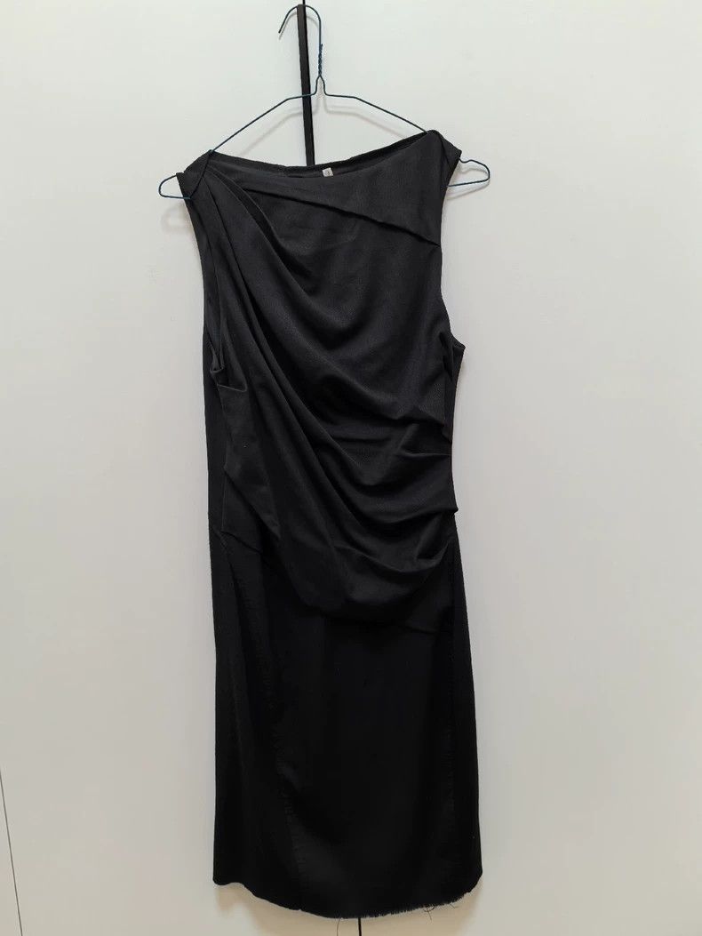 Helmut Lang HELMUT LANG size8 Heben's little black dress Size 28" / US 6 / IT 42 - 5 Thumbnail