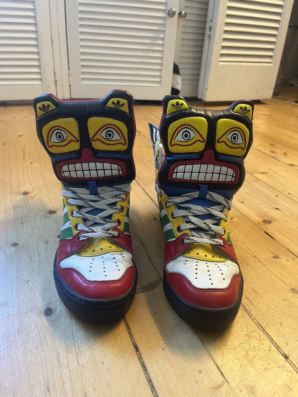 Adidas × Jeremy Scott Jeremy Scott Eagle Wings ‘Totem’ Size US 7.5 / EU 40-41 - 2 Thumbnail