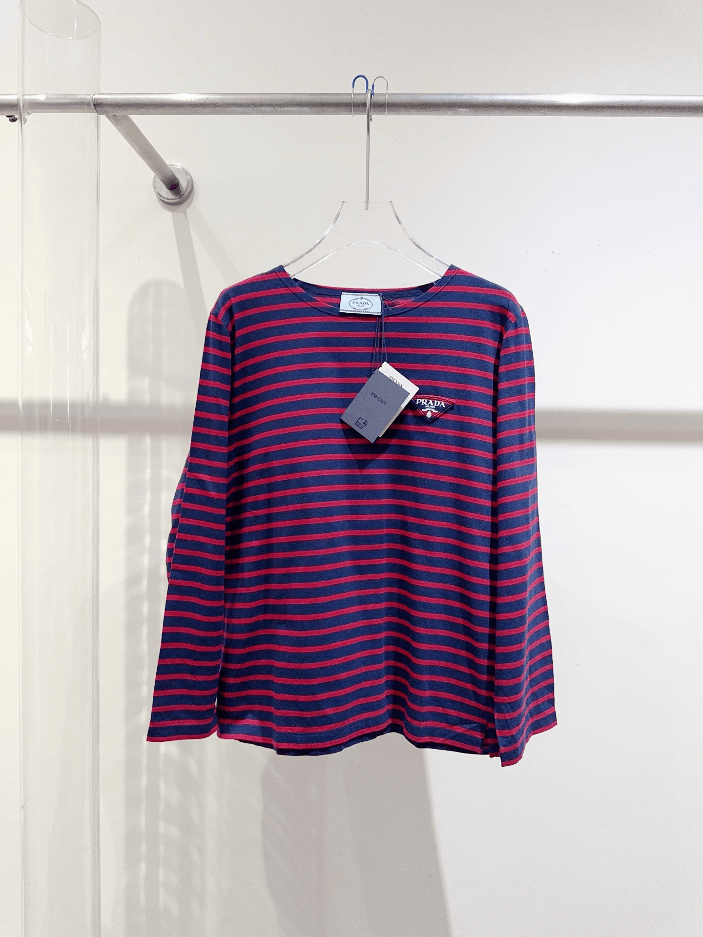 Prada Prada Triangle Logo Long Sleeve Size US M / EU 48-50 / 2 - 1 Thumbnail