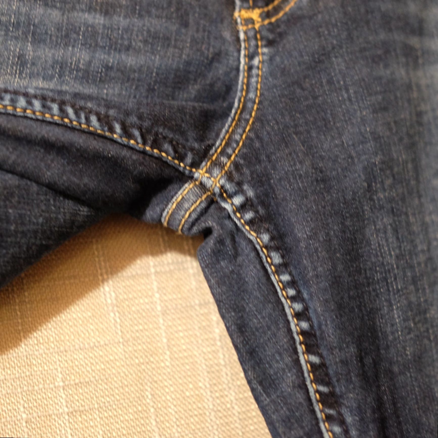 Silver Jeans Co. Silver Jeans Boyfriend Jeans Stretch Women's Size 27 Regular 27x29 Blue Denim 5-Pocket Rise Mid Inseam 31in - Cotton Polyester Spandex Size 27" / US 4 / IT 40 - 4 Thumbnail