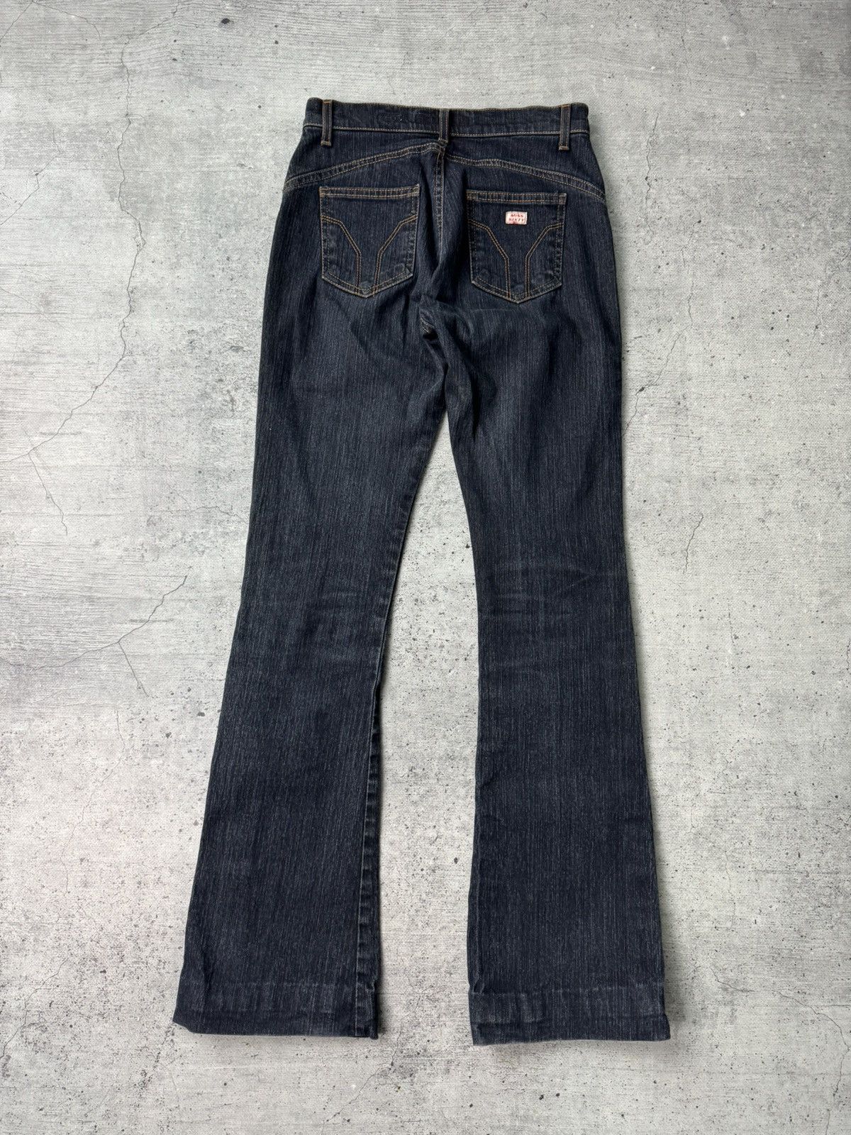 Miss Sixty Vintage Miss Sixty Y2K Jeans Flared Japan Denim 00s Low Rice Size 25" / US 0 / IT 36 - 3 Thumbnail