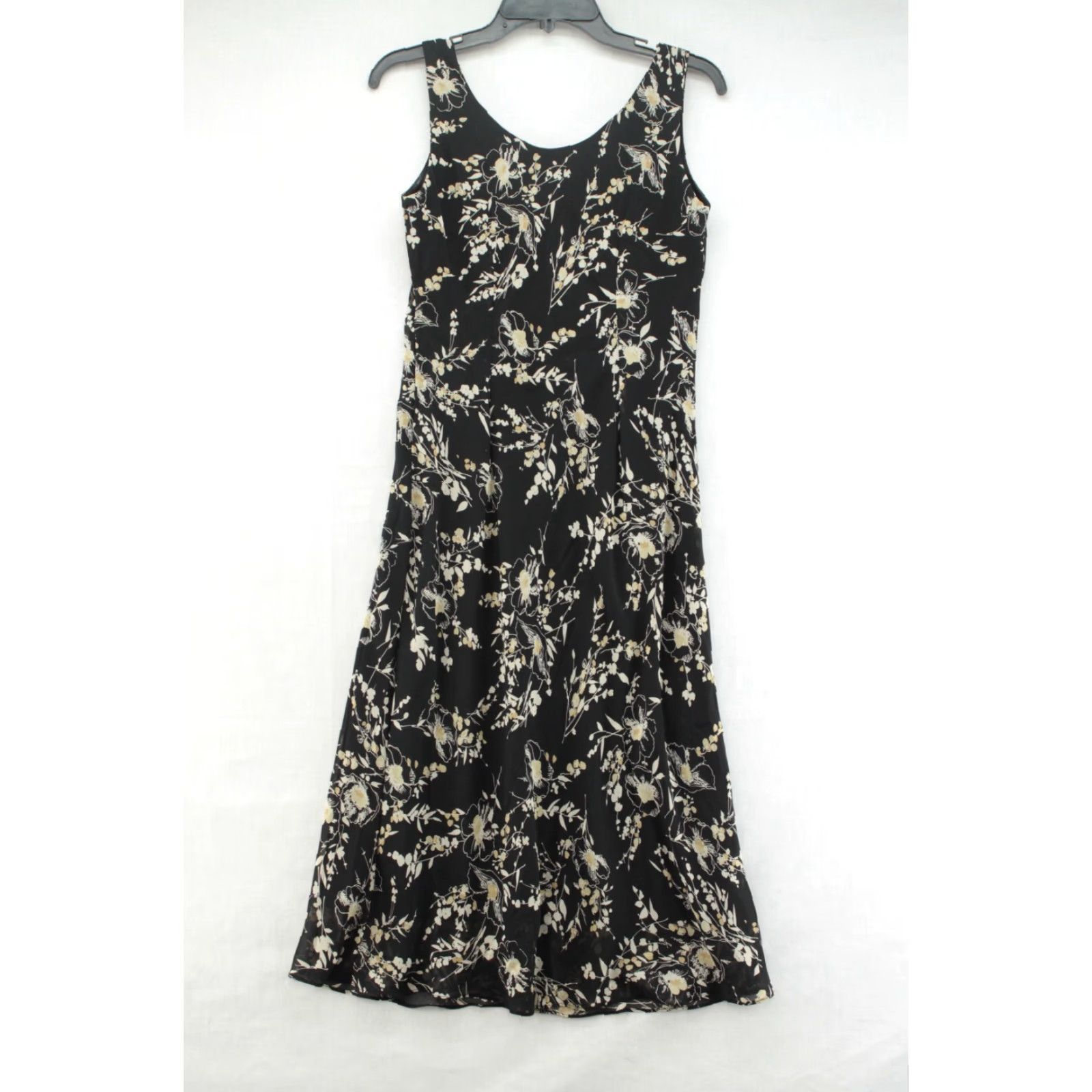 Madison Madison Leigh Dress Women's 8P Black Boho Floral Sleeveless Cottage Core Fairy Womens Size M / US 6-8 / IT 42-44 - 3 Thumbnail