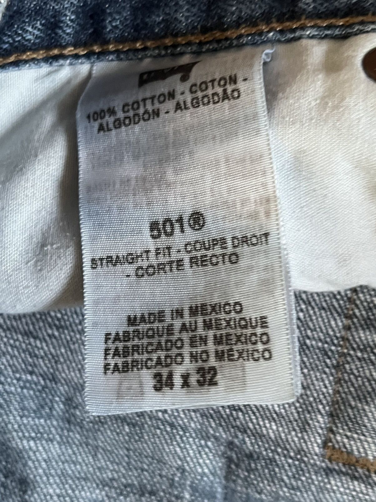 Dertbag Braille Pins Divine Energy Prototype Jeans (34x32) Size US 34 / EU 50 - 7 Thumbnail