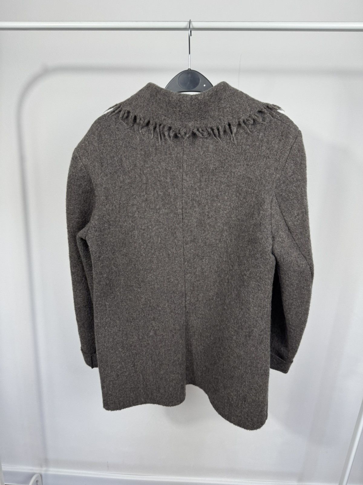 Other Yao Souka Paris Wool Blazer Jacket Gray Made in France M Size M / US 6-8 / IT 42-44 - 12 Thumbnail