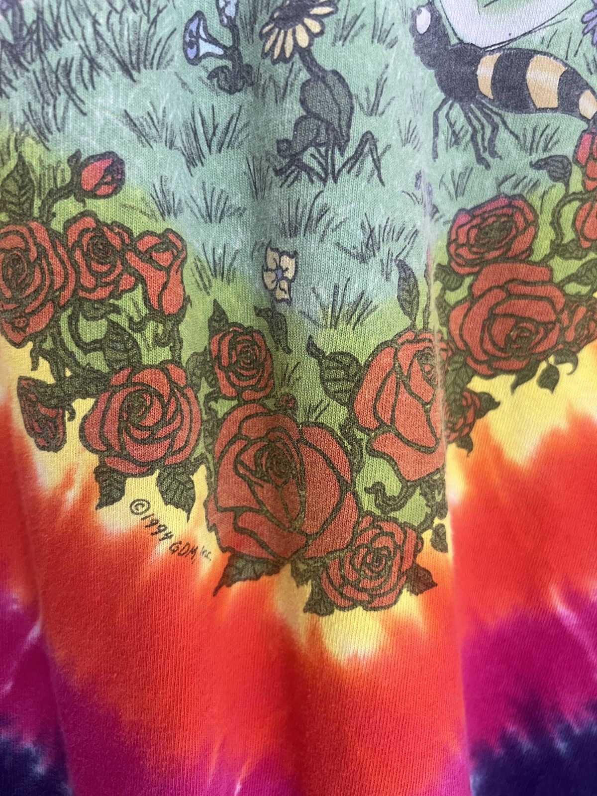 Liquid Blue Vintage 1994 Greatful dead tee Size US XL / EU 56 / 4 - 3 Thumbnail