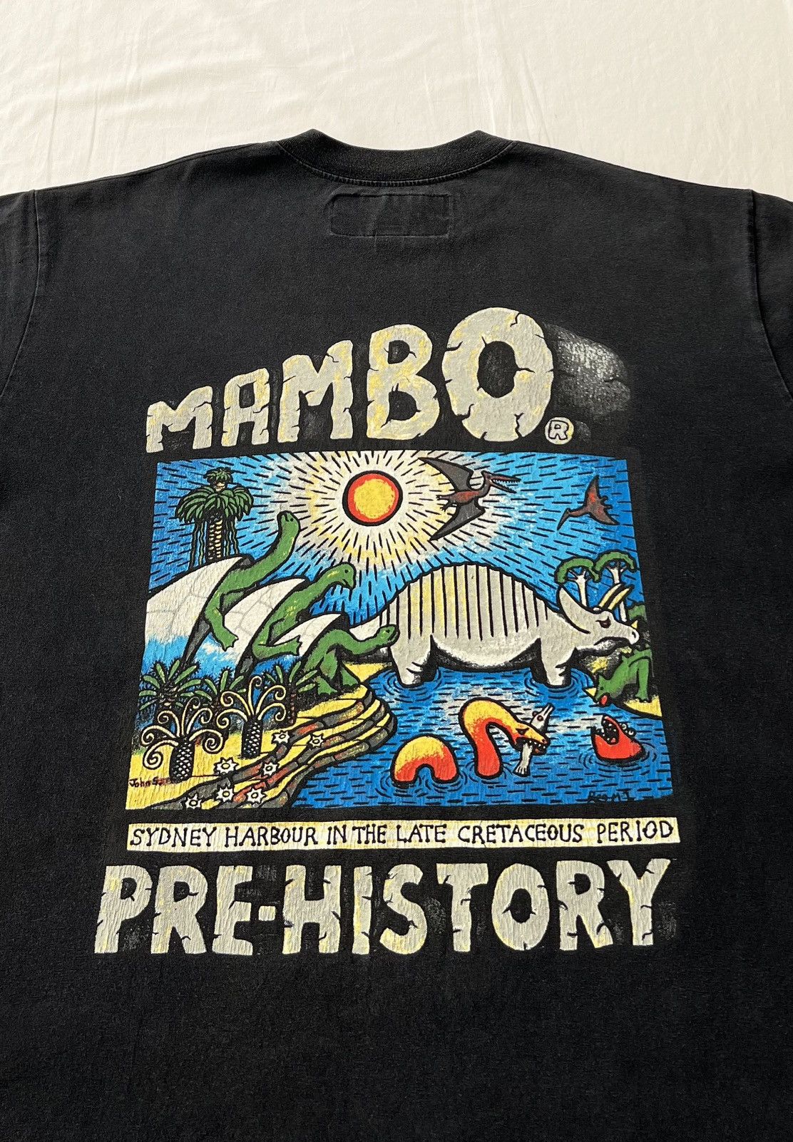 Mambo Vintage 90s Mambo Pre-History Dinosaurs Surf Australia Tee Size US M / EU 48-50 / 2 - 13 Thumbnail