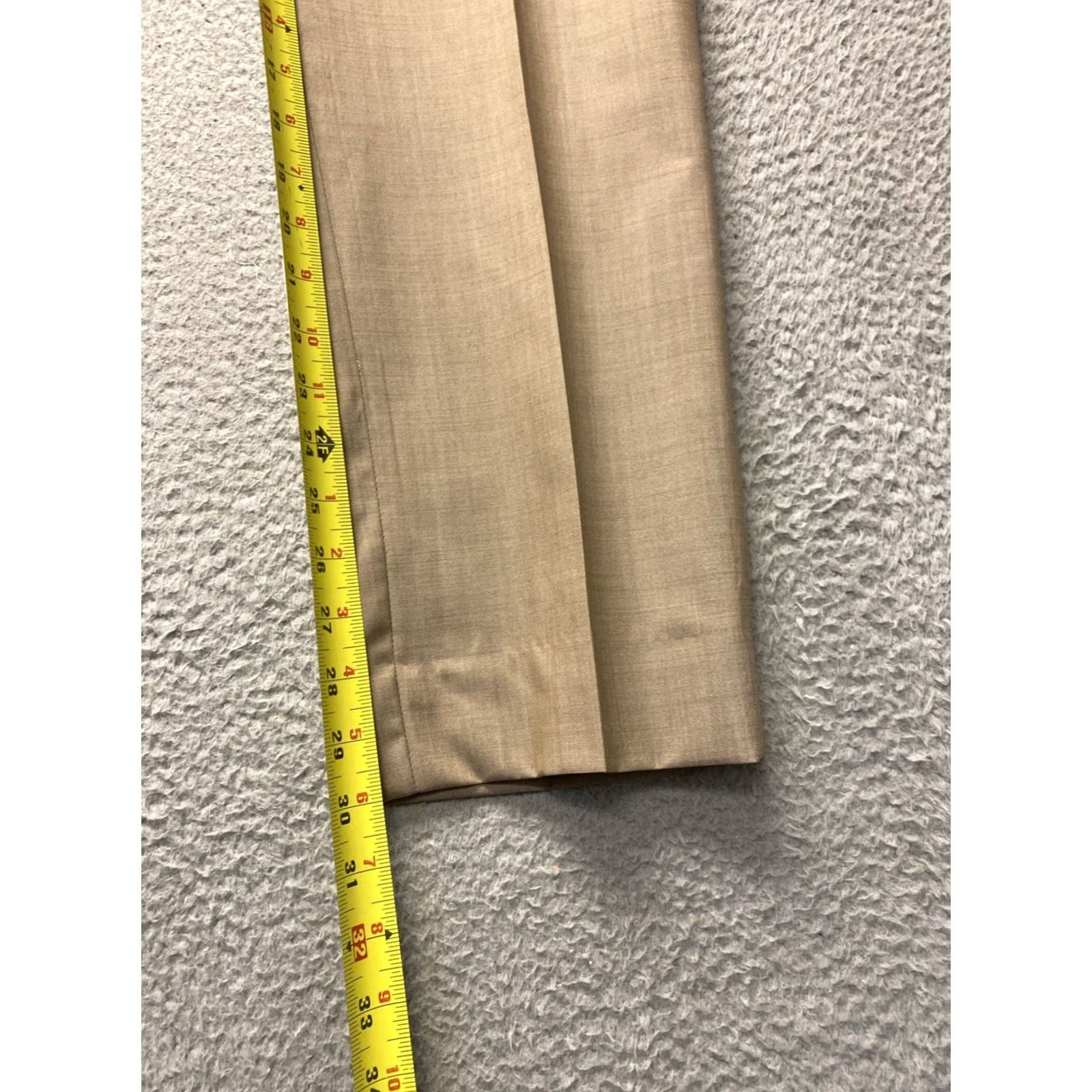 Brooks Brothers Brooks Brothers Dress Pants Mens 36x30 Sand Wool / 0903 Pants Regular Sand Mens 36x30 Dress Pants Brooks Brothers Men's Wool Sand 90s? Size US 36 / EU 52 - 6 Thumbnail