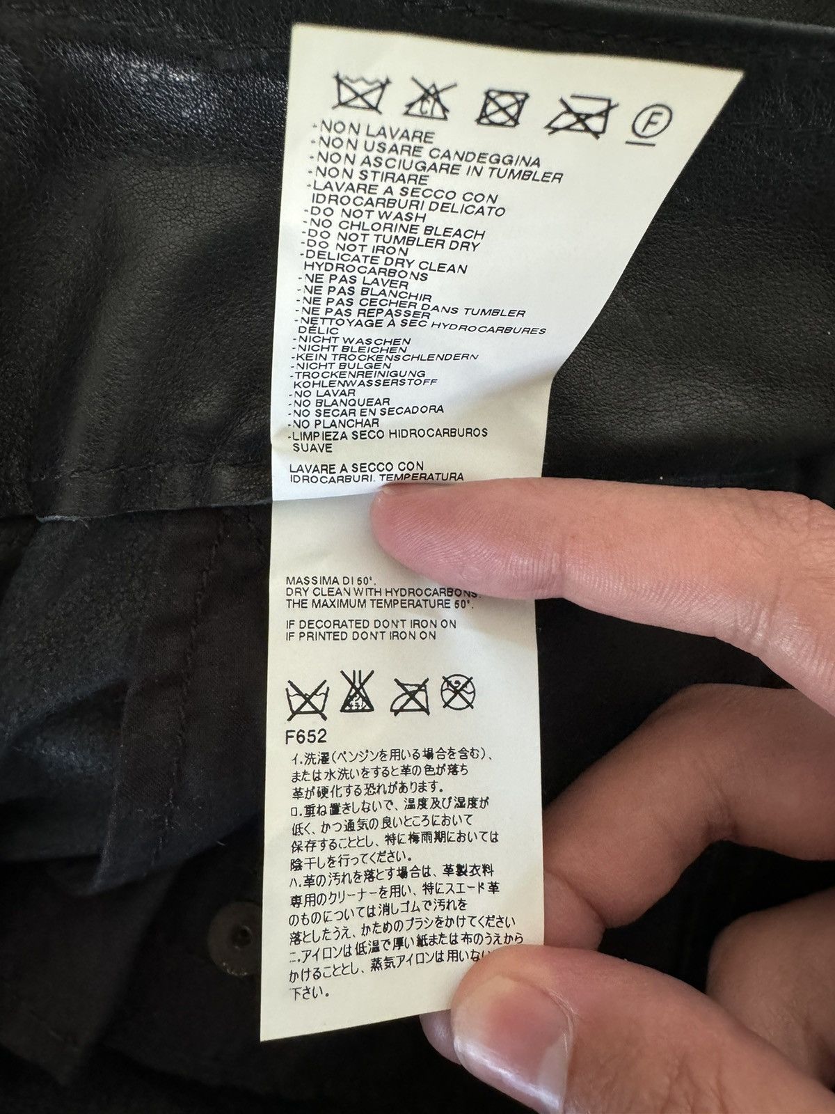 Maison Margiela AW2011 Maison Margiela Leather Biker Pants Size US 30 / EU 46 - 5 Thumbnail