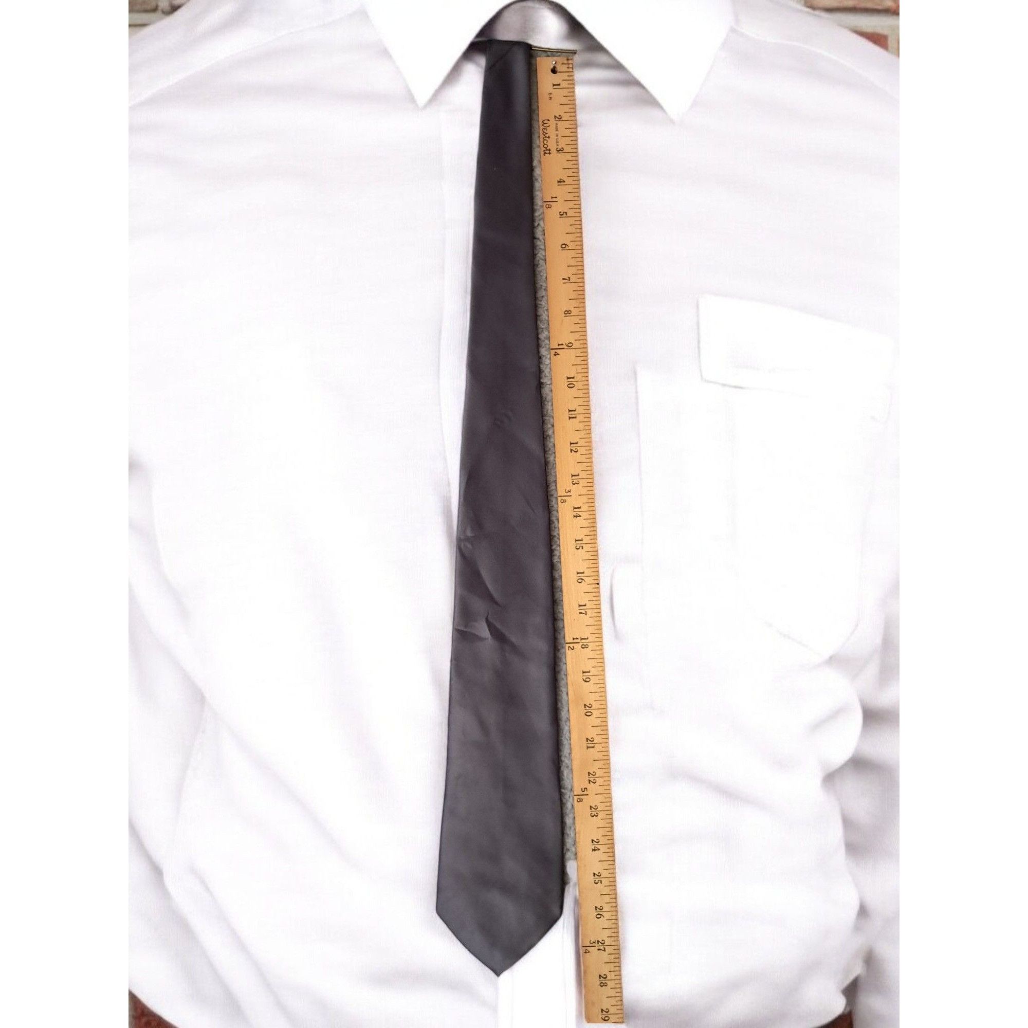 Other Umo Lorenzo Made in Italy, Gray 100% Polyester Tie. Size ONE SIZE - 7 Thumbnail