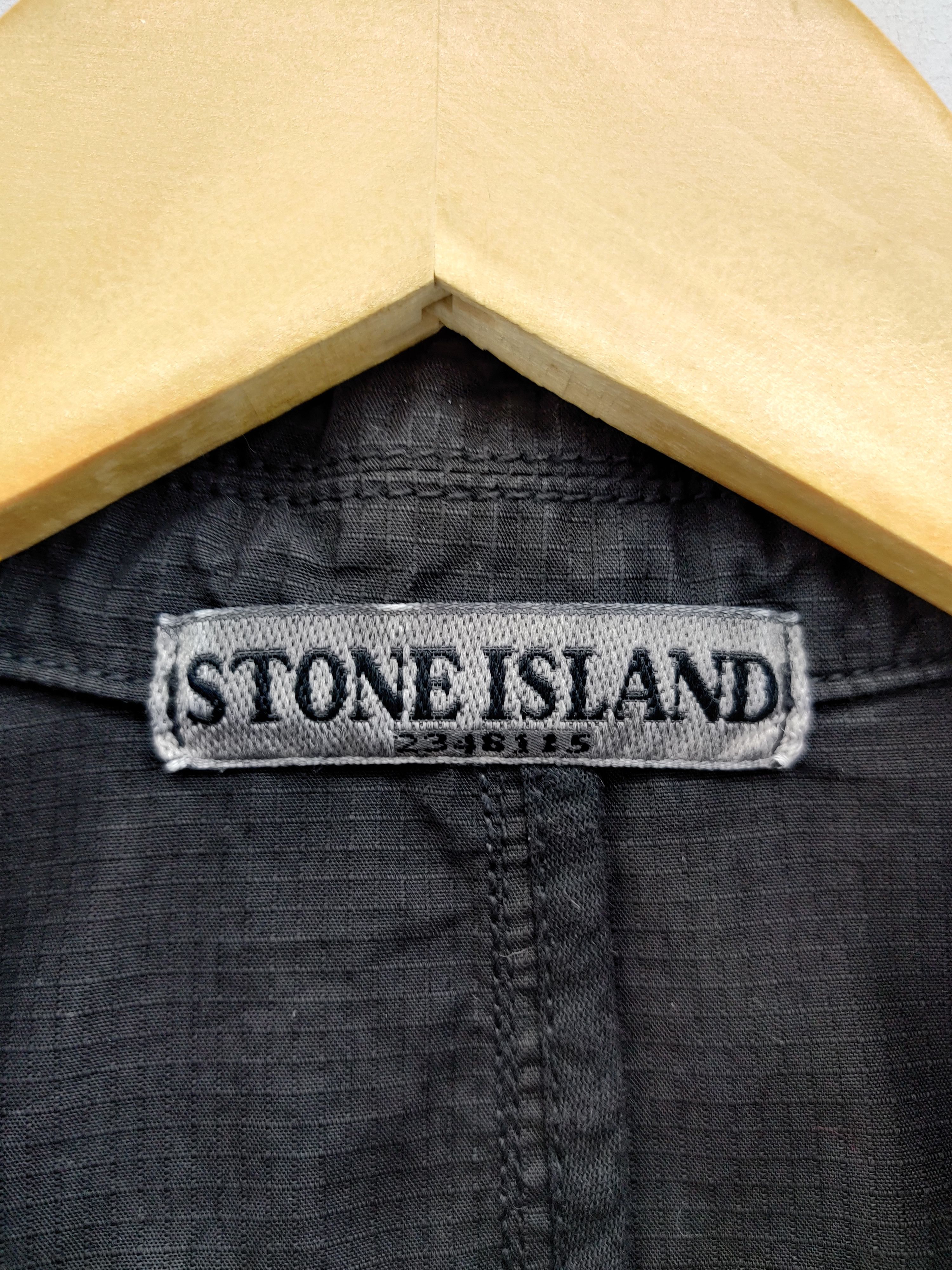Stone Island × Vintage Vintage 2000 Stone Island Overshirt Jacket Size US L / EU 52-54 / 3 - 9 Thumbnail