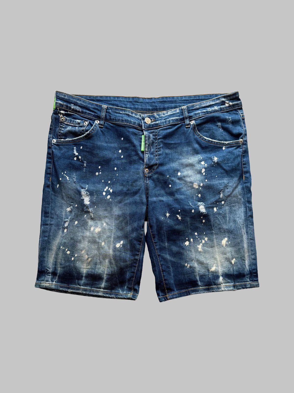 Dsquared2 Dsquared2 shorts distressed denim made in Italy y2k Size US 40 / EU 56 - 1 Thumbnail