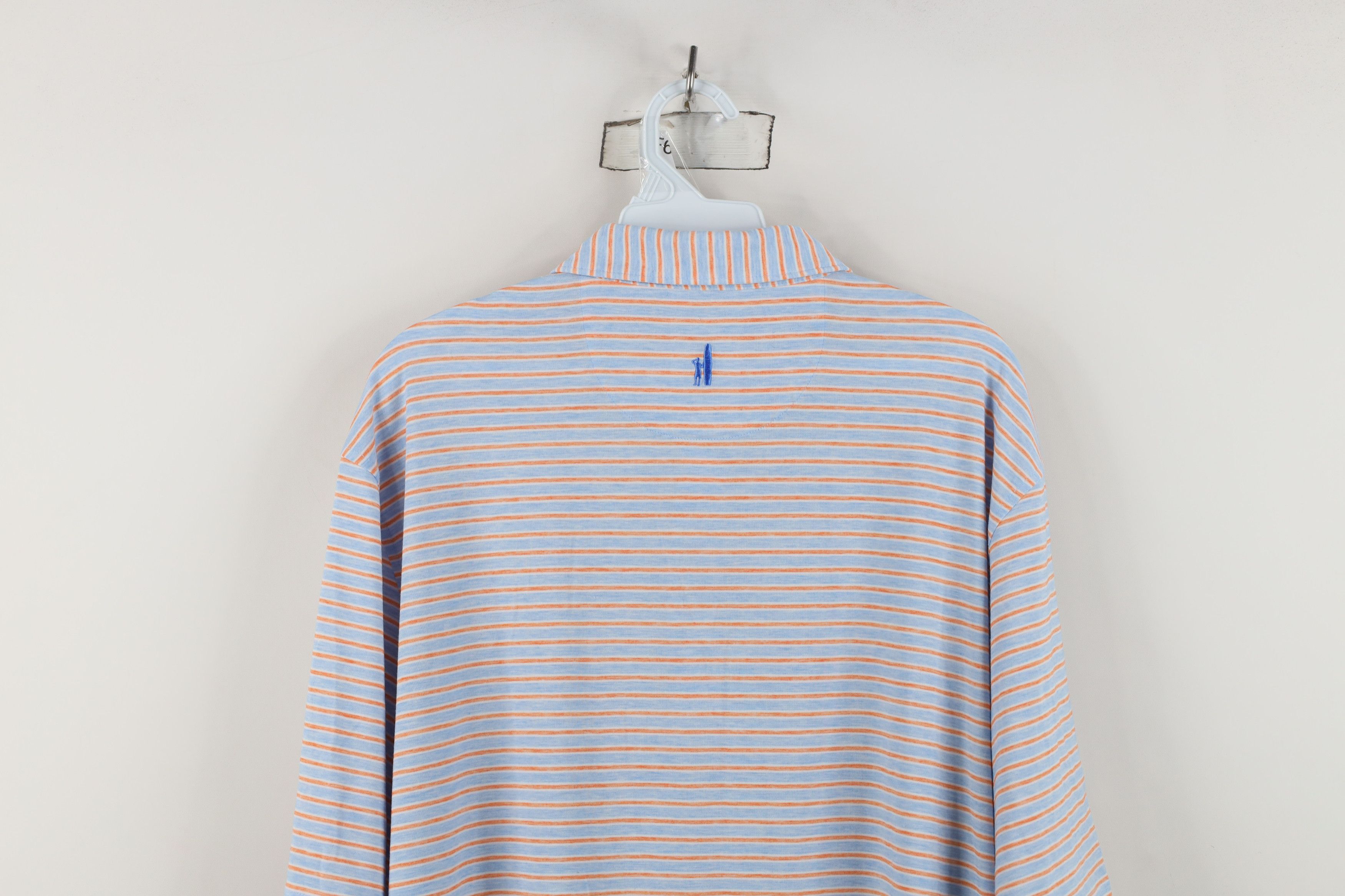 johnnie-O Johnnie O 50 Striped Color Block Collared Golf Polo Shirt Size US XL / EU 56 / 4 - 12 Thumbnail