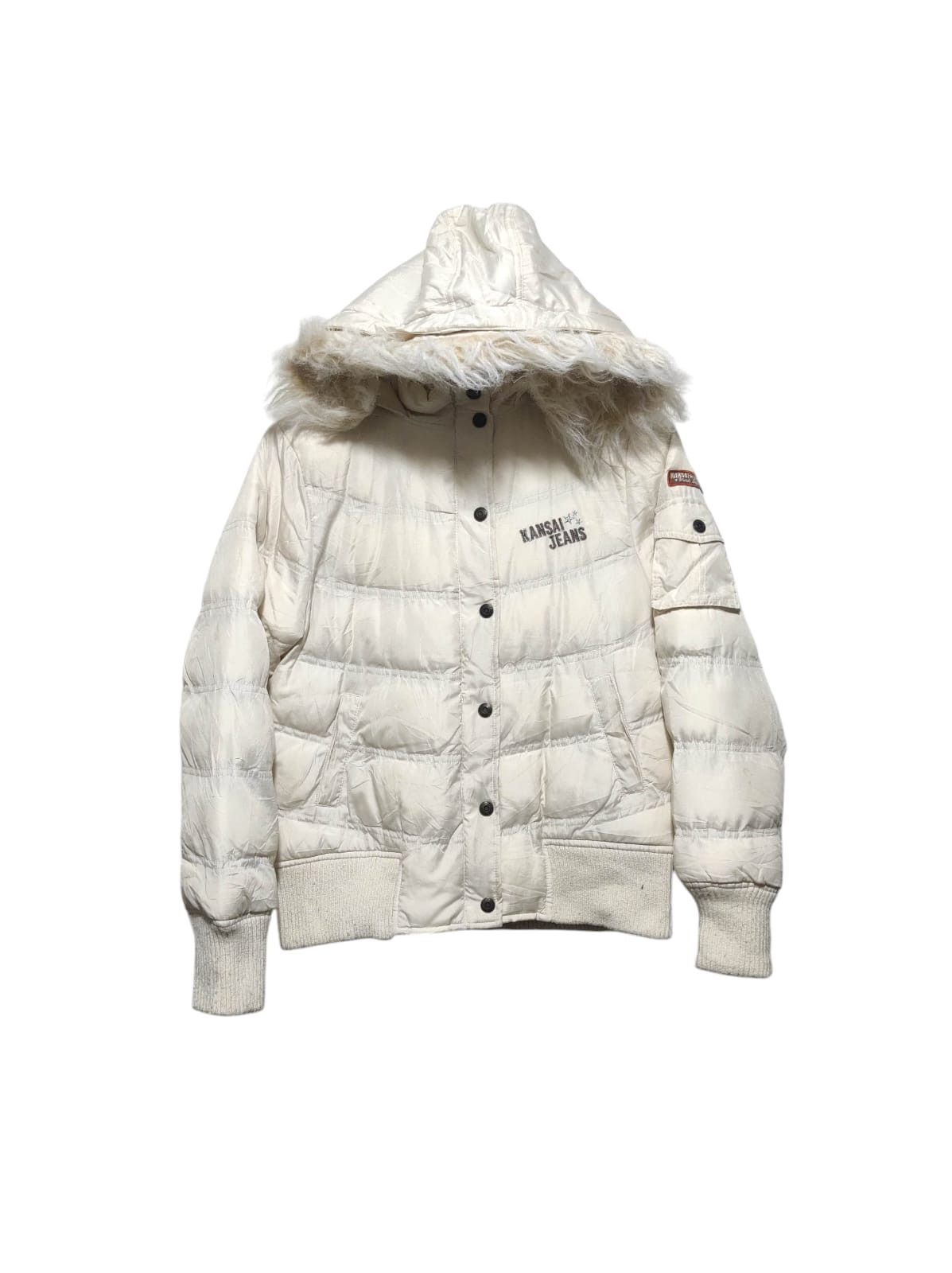 Kansai Yamamoto Kansai Jeans Zip Fur Hoodie Jakcet IfSixWasNine LGB style Size S / US 4 / IT 40 - 1 Thumbnail