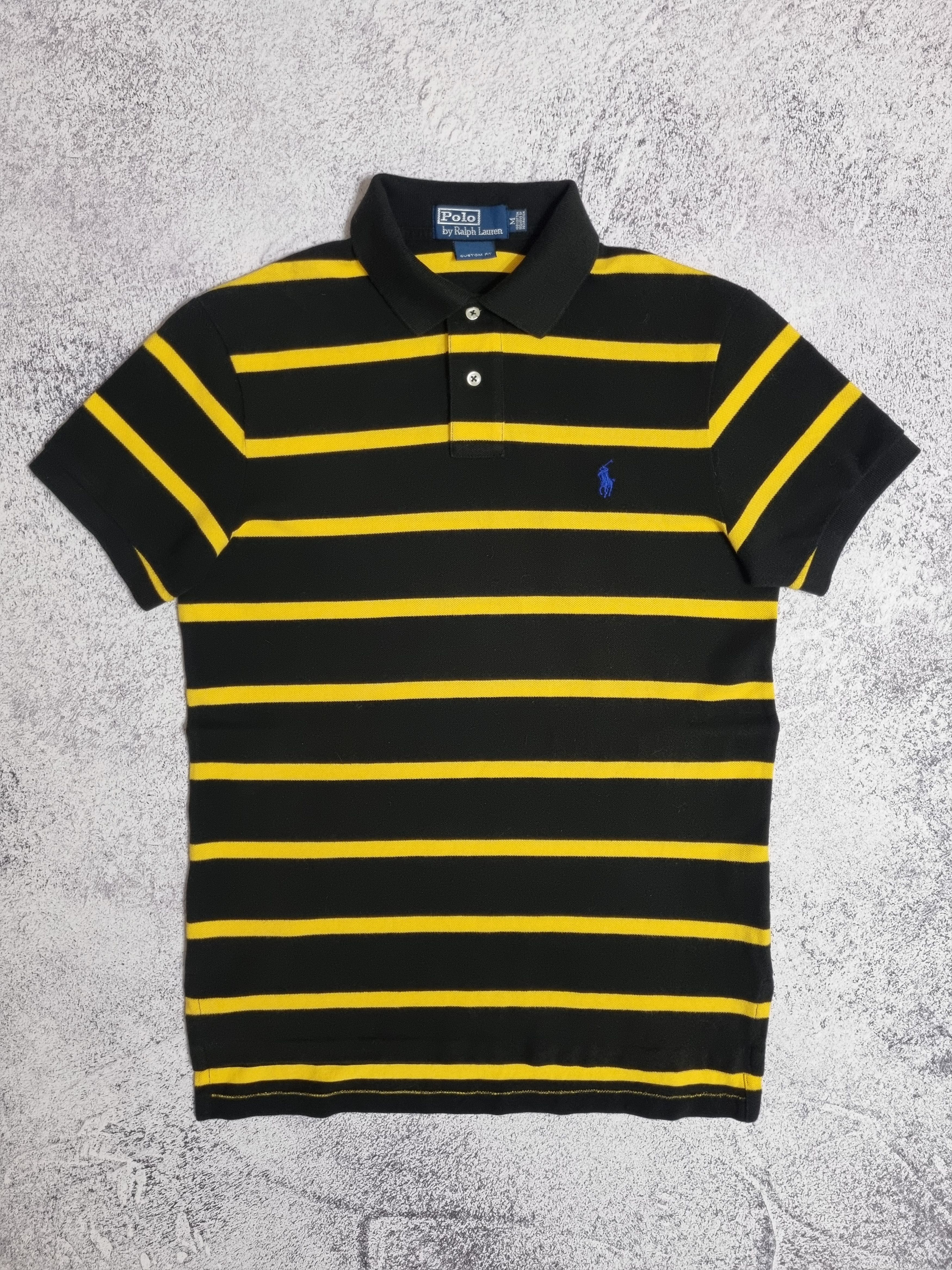 Polo Ralph Lauren × Vintage Vintage Polo Ralph Lauren Striped Polo T-Shirt Size US M / EU 48-50 / 2 - 1 Thumbnail