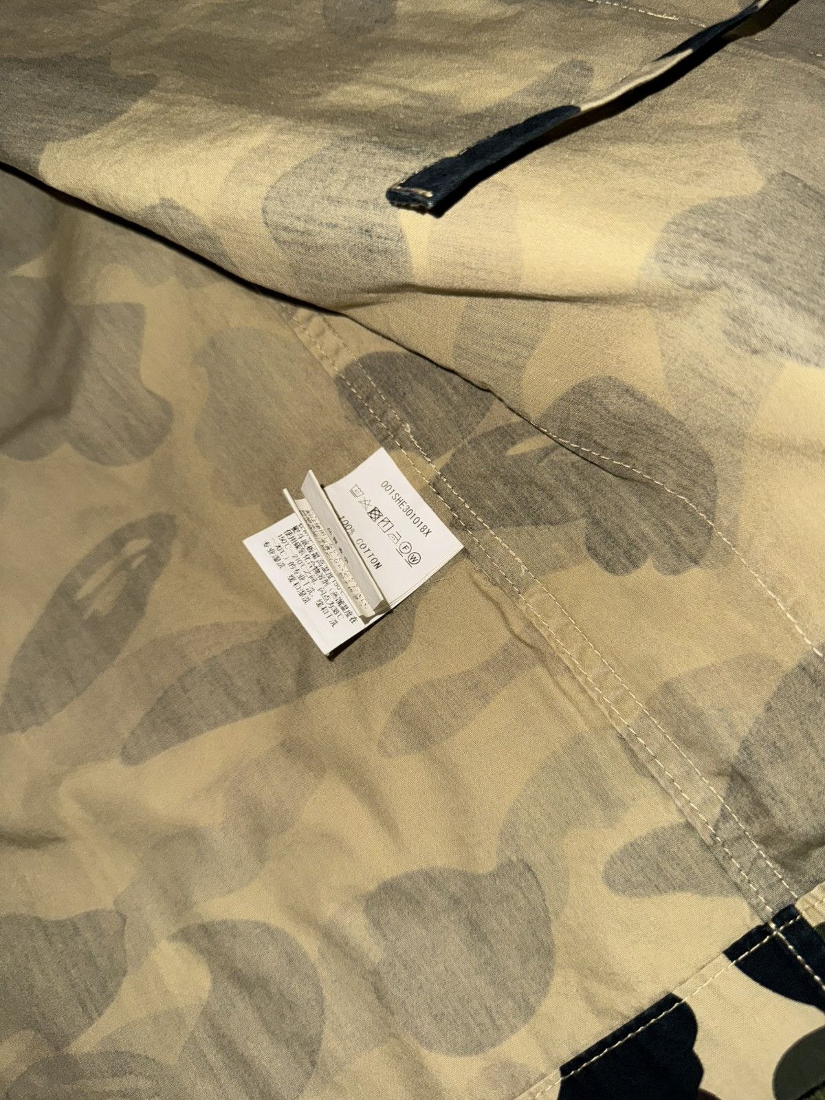 Bape [L] BAPE 1st Camo Kimono Shirt Jacket Size US L / EU 52-54 / 3 - 8 Thumbnail