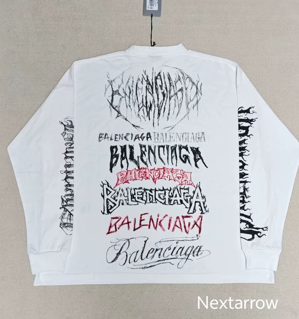 Balenciaga Balenciaga24SS DIY mental Year of the Dragon o2412-Nextarrow Size US M / EU 48-50 / 2 - 2 Thumbnail