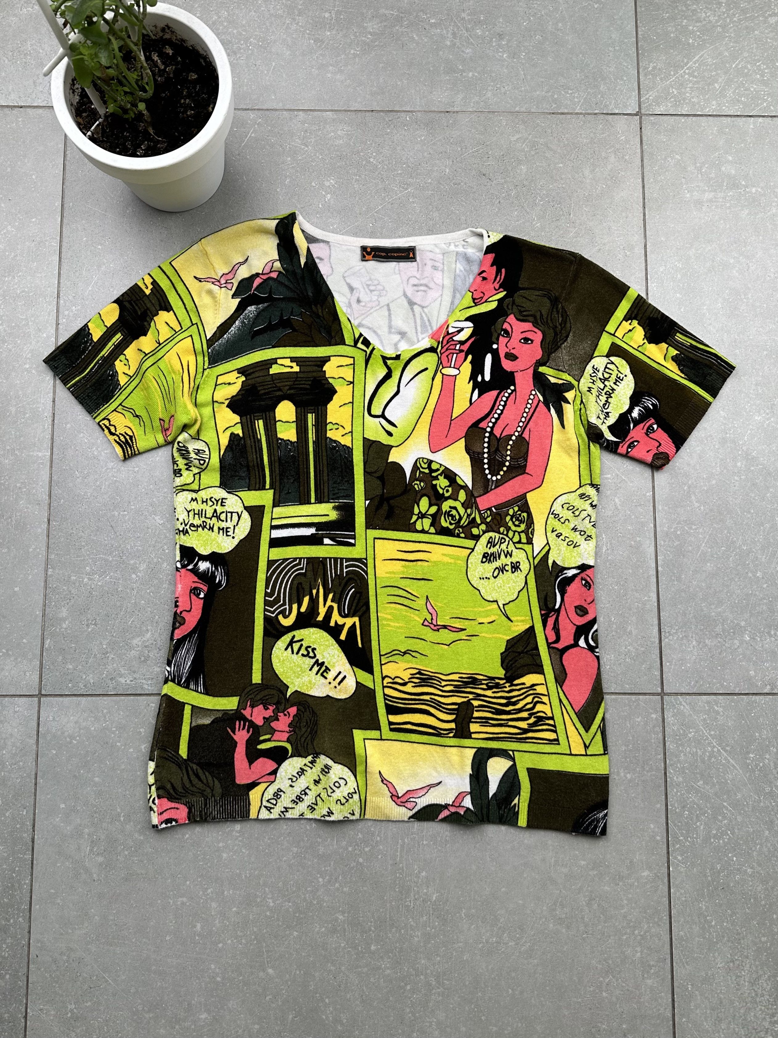 image of Avant Garde x Cop Copine Vintage T-Shirt, Women's (Size Medium)