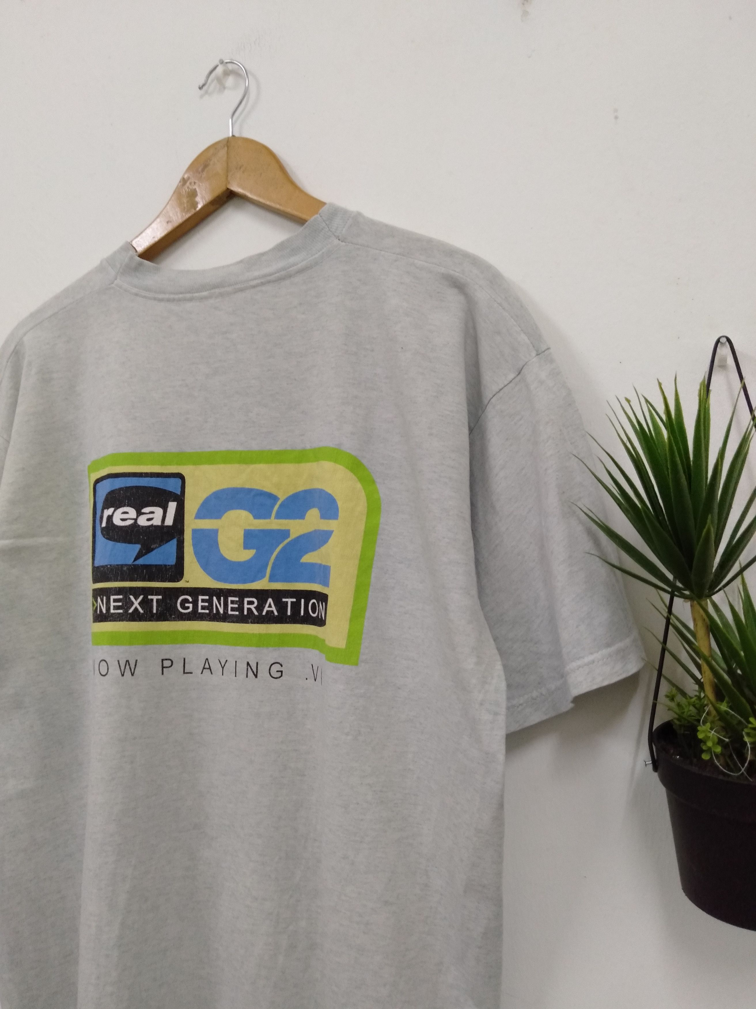 Vintage Vintage 90s Real Networks Promo t shirt streetwear Size US XL / EU 56 / 4 - 4 Thumbnail