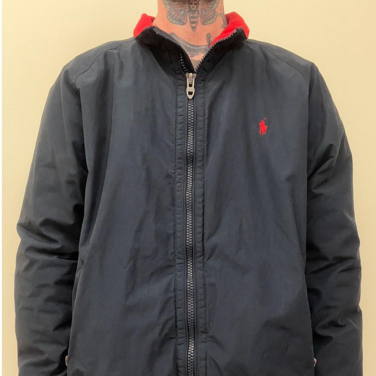 Vintage 90's Polo Ralph Lauren Bomber Jacket Talon Zipper