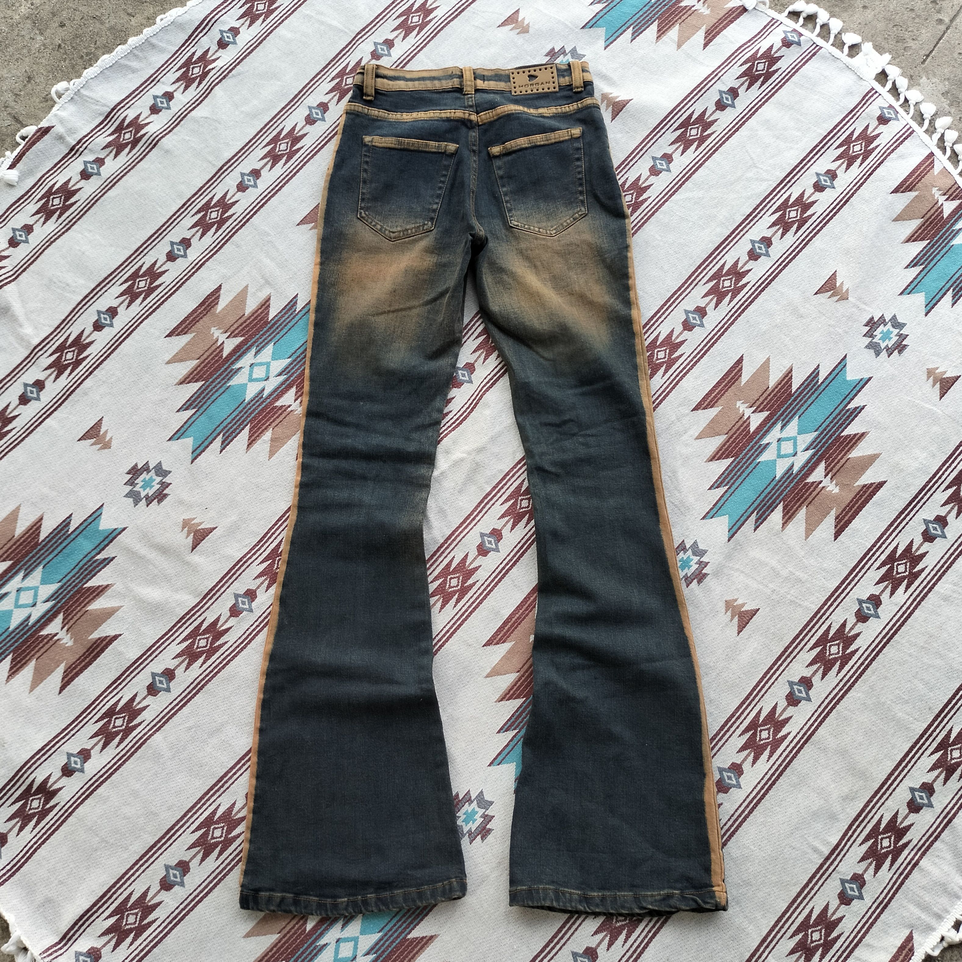 Morgan De Toi Morgan de to i mud wash flare jeans Size 25" / US 0 / IT 36 - 2 Thumbnail