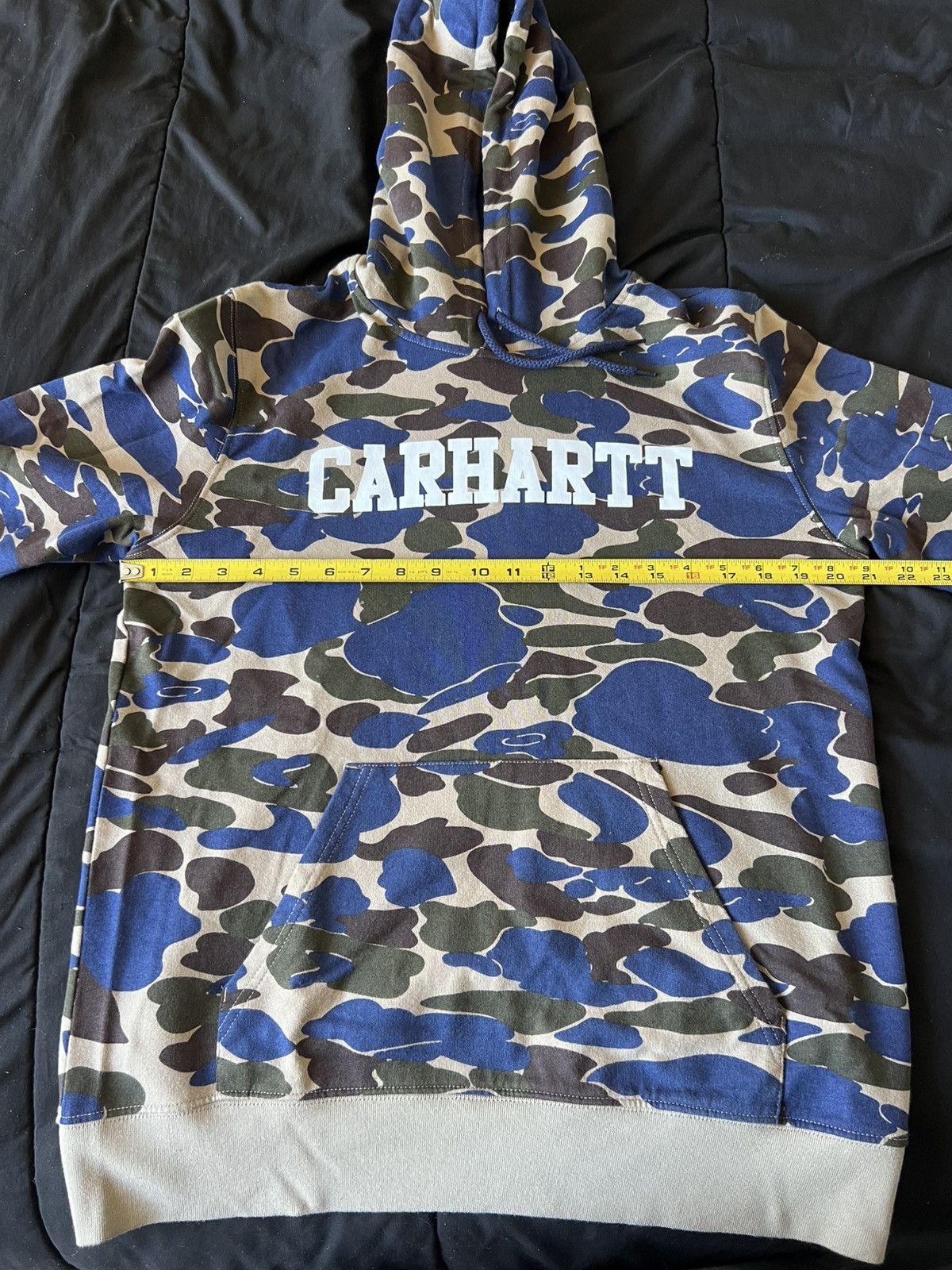 Carhartt × Carhartt Wip Carhartt Work In Progress Blue Camo College Sweatshirt Size US M / EU 48-50 / 2 - 5 Thumbnail