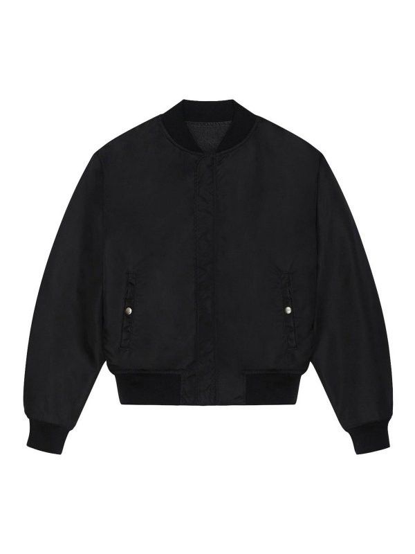 Givenchy o1w1db10325 Reversible Bomber Denim in Black Size US S / EU 44-46 / 1 - 1 Thumbnail