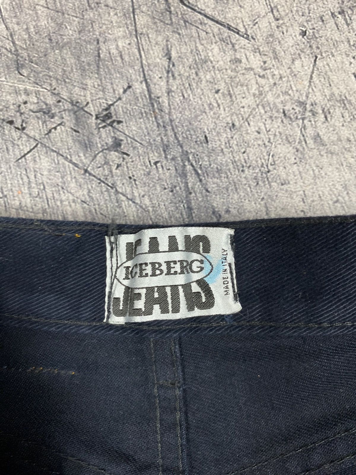 Iceberg New! Vintage Iceberg Italian Luxury Fashion Design Jeans y2k Size US 28 / EU 44 - 12 Thumbnail