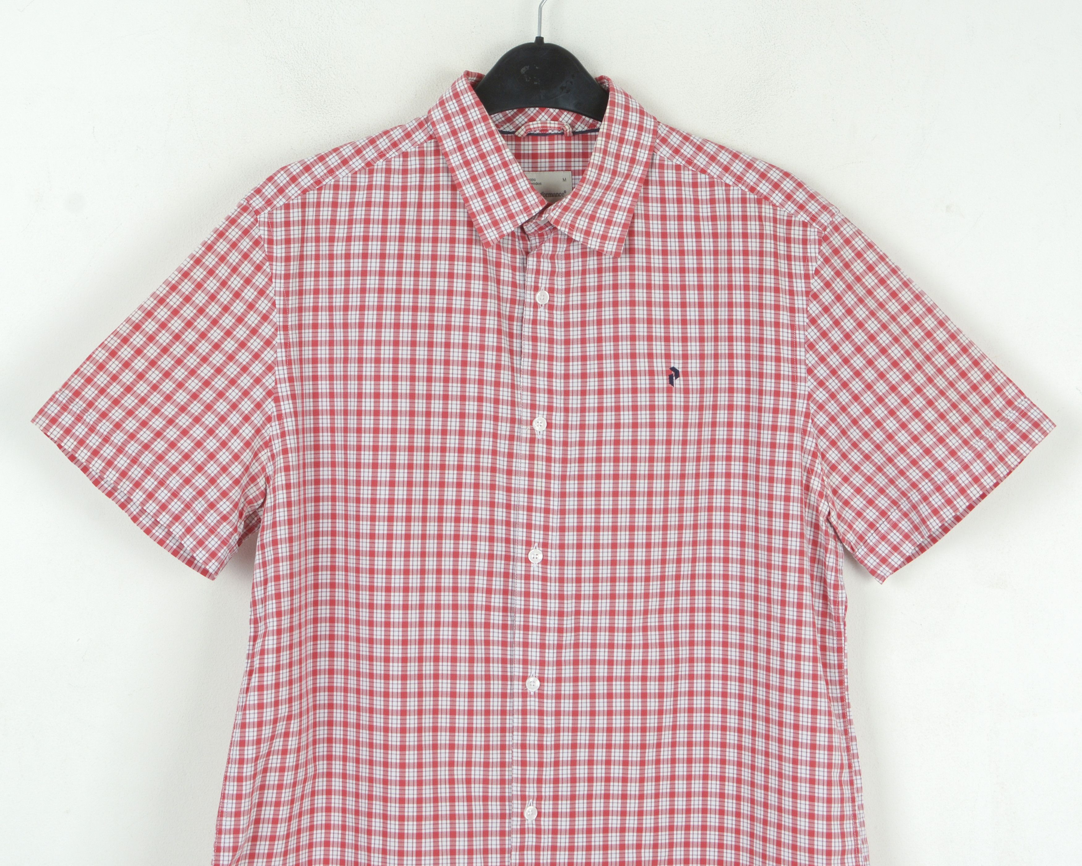 Peak Performance PEAK PERFORMANCE Casual Cotton Shirt Checked Short Sleeved Size US M / EU 48-50 / 2 - 2 Thumbnail