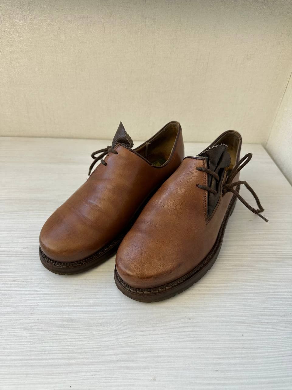 Leather Meindl Traditional Leather Shoes Trachten Haferl Alpine Size US 7 / EU 40 - 1 Thumbnail