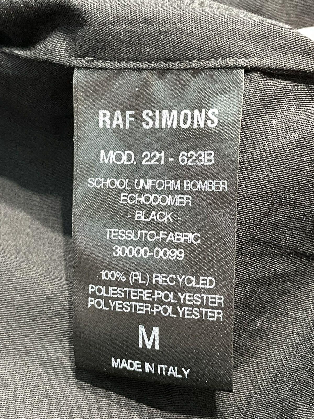 Raf Simons Raf Simons ss22 scholl uniform bomber Echodromer black Size US XXL / EU 58 / 5 - 9 Thumbnail