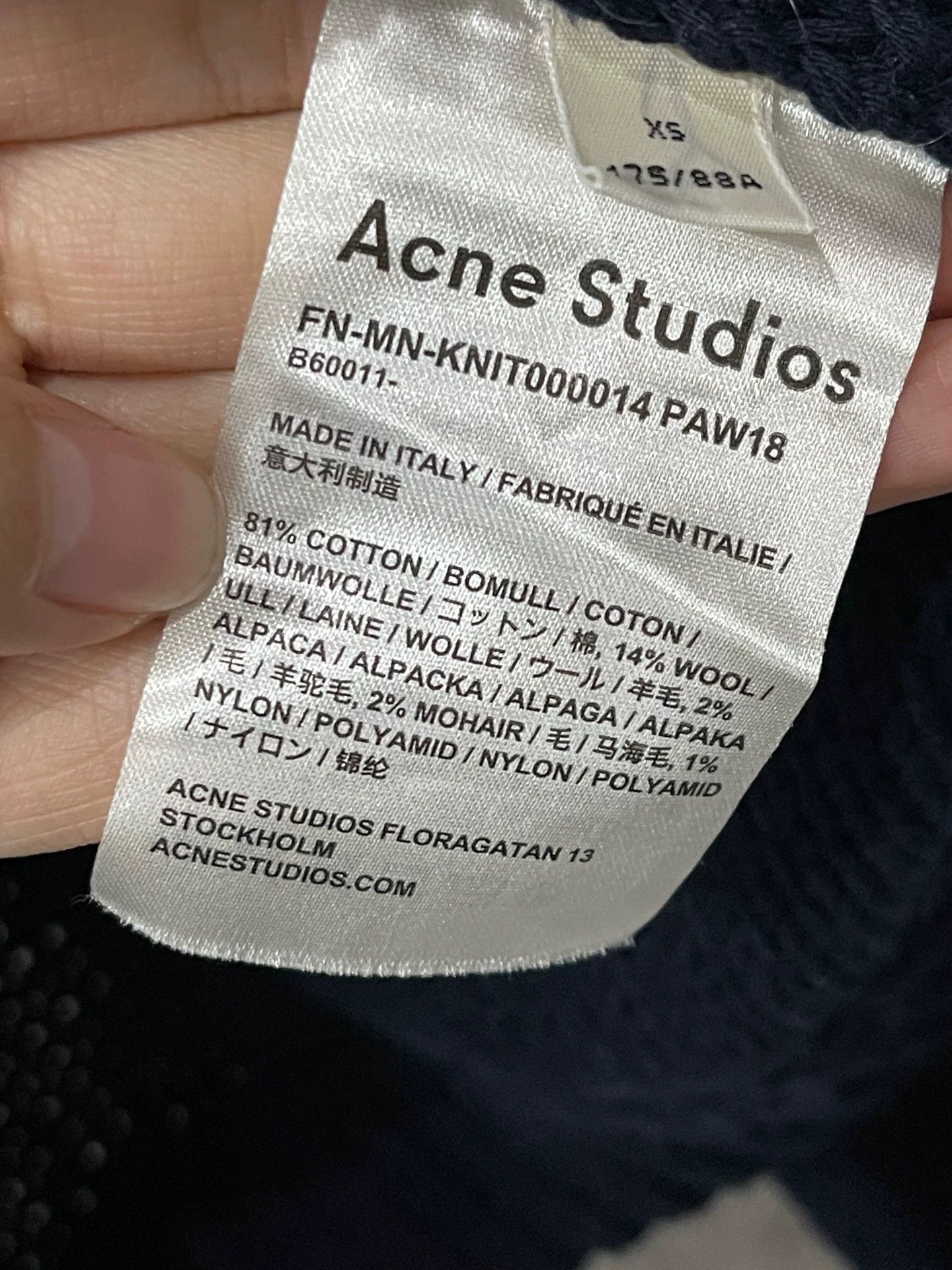 Acne Studios Acne Studios New XS Sweater Size XS / US 0-2 / IT 36-38 - 6 Thumbnail