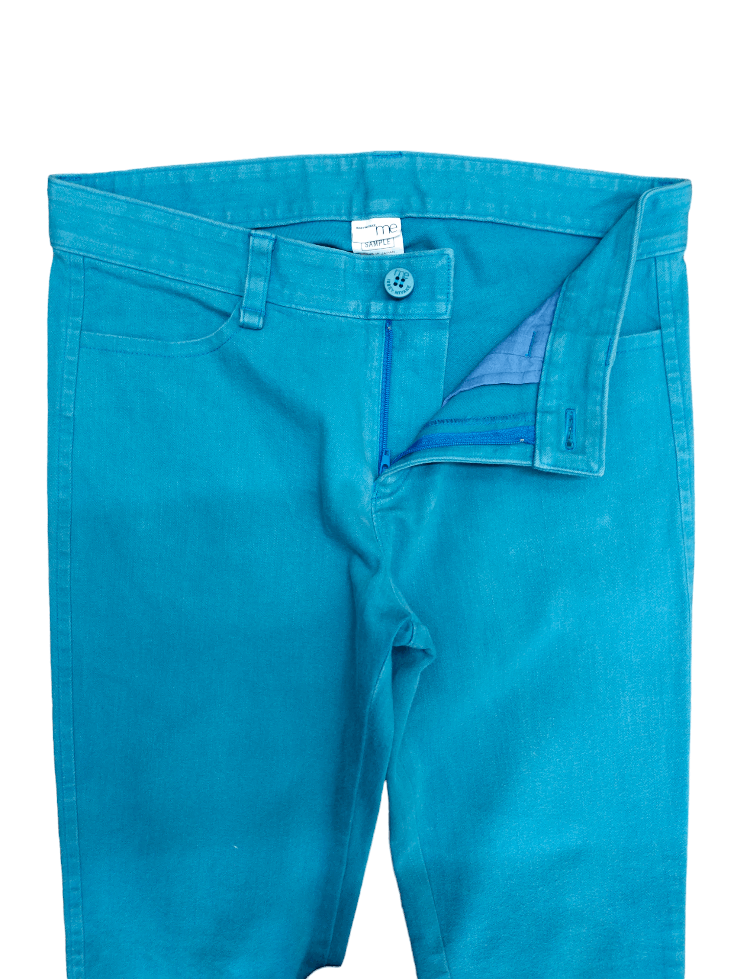 Issey Miyake Issey Miyake Me Skinny Denim Pants Size US 28 / EU 44 - 10 Thumbnail