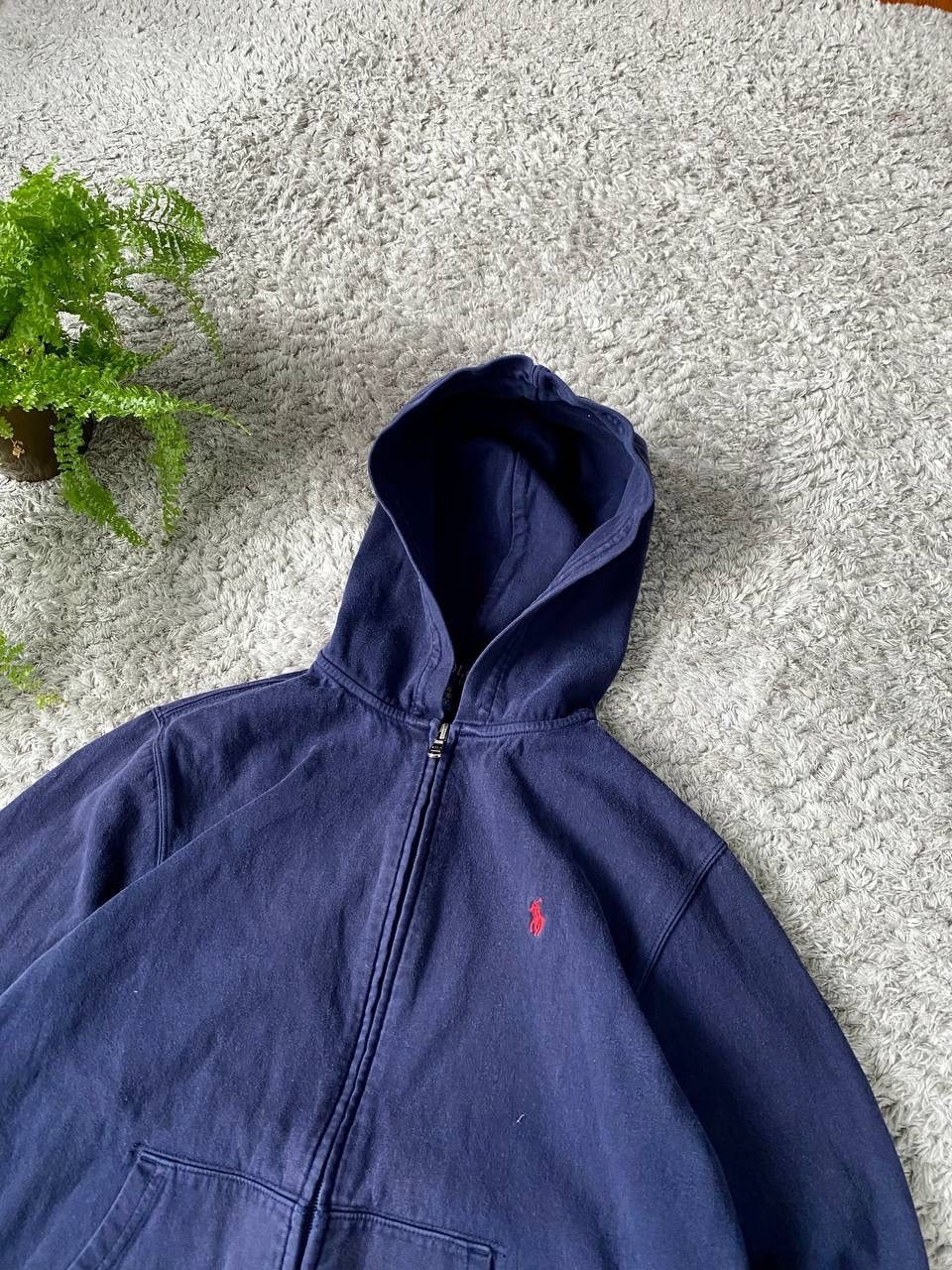 Polo Ralph Lauren × Vintage 00s Polo Ralph Lauren Zip-Hoodie Streetwear Vintage Logo Y2k Size M / US 6-8 / IT 42-44 - 3 Thumbnail