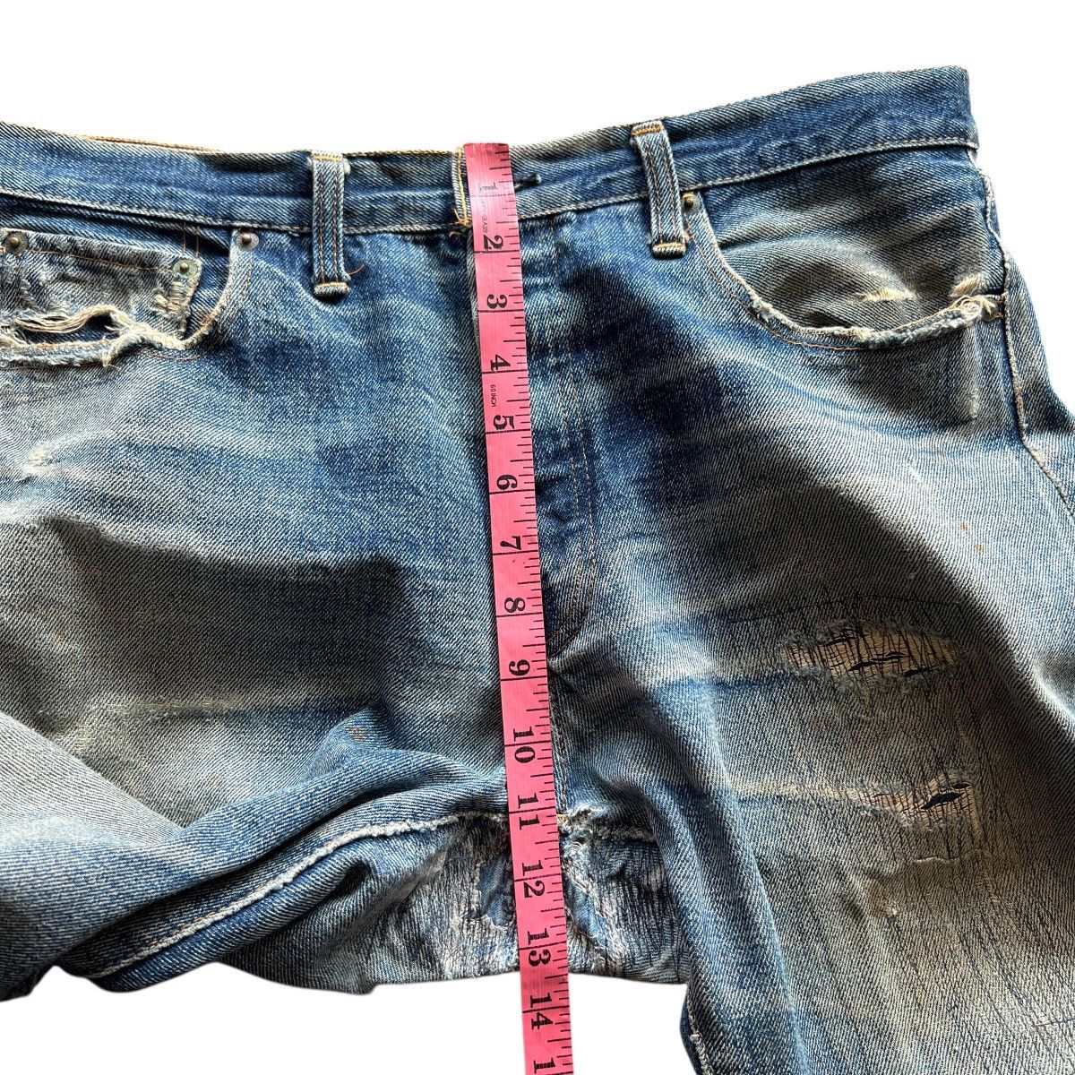 Denime Vintage Denime Authentic Selvedge Denim Jeans Made In Japan Size US 36 / EU 52 - 9 Thumbnail