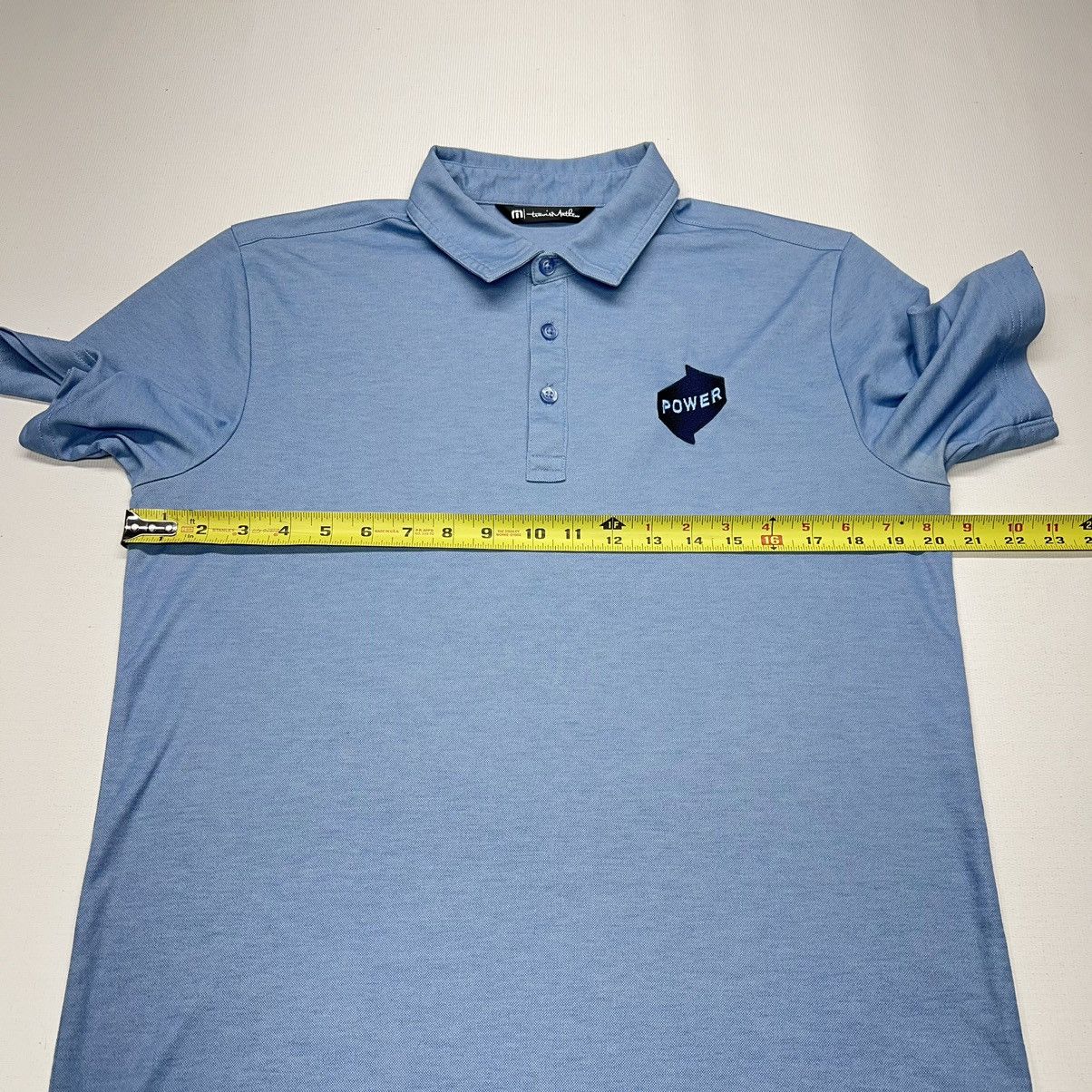 TravisMathew Travis Mathew Polo Shirt Blue Golf Collared Logo Active Size US M / EU 48-50 / 2 - 19 Thumbnail