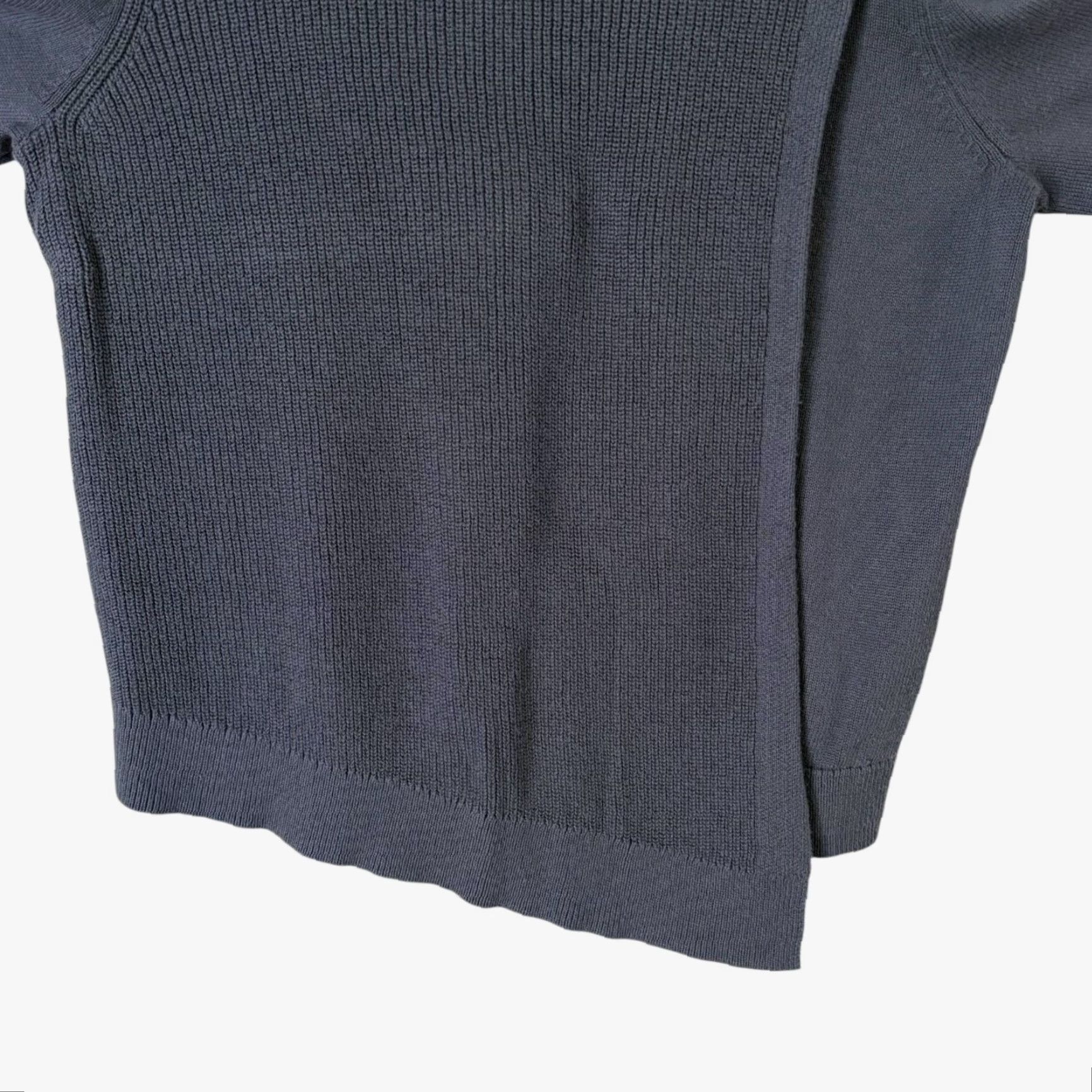Vintage Haven Well Within Women's Turtleneck Sweater Small Blue Knit Cashmere Cotton Fall Winter Casual Size S / US 4 / IT 40 - 6 Thumbnail