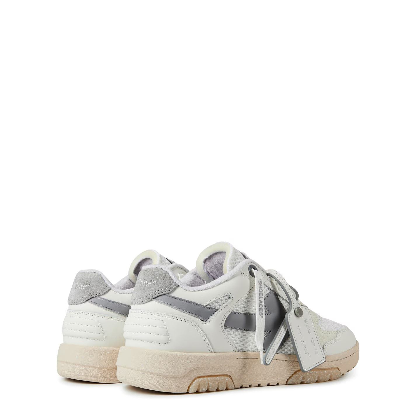 Off-White o1g2r1mq0226 Slim Low Trainers in White & Grey Size US 6 / EU 39 - 5 Thumbnail