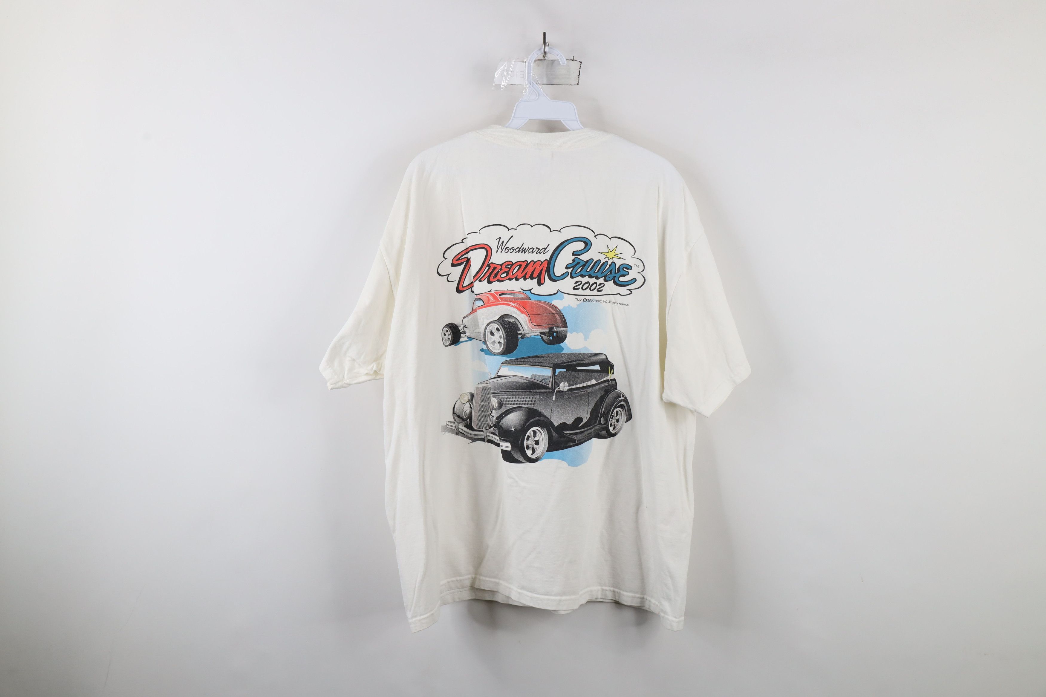 Vintage Vintage Y2K 2002 Woodward Dream Cruise Detroit T-Shirt White Size US XL / EU 56 / 4 - 13 Thumbnail