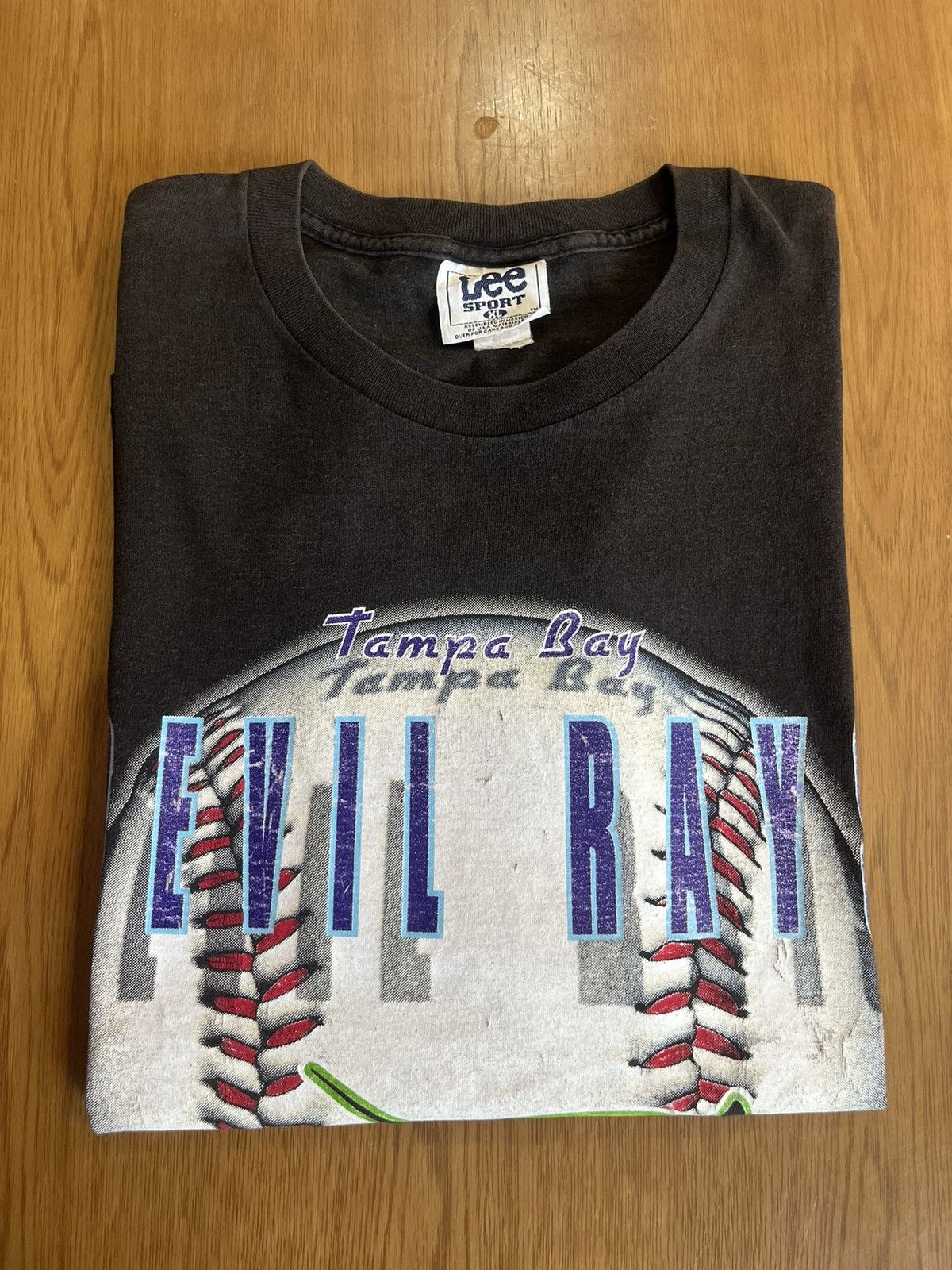 MLB Vintage Tampa Bay DEVIL RAYS 90’s MLB Tshirt Size US XL / EU 56 / 4 - 1 Thumbnail