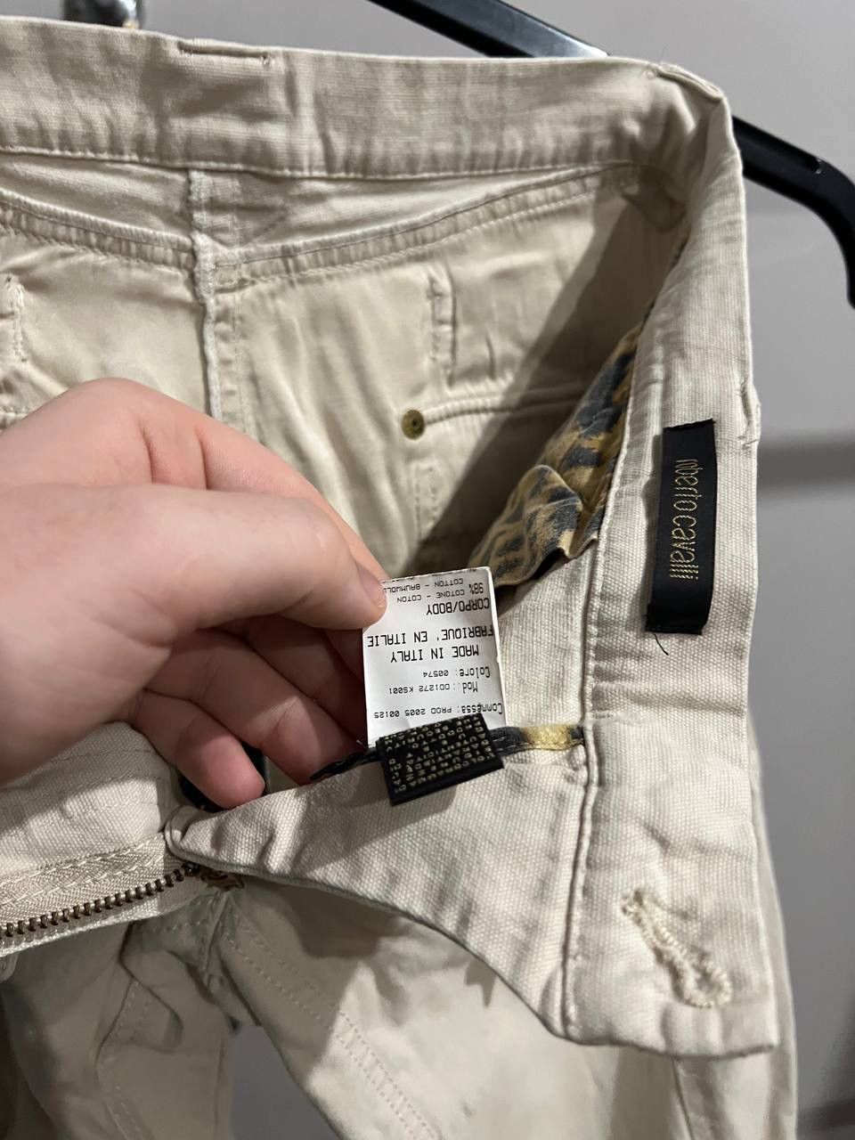 Roberto Cavalli ROBERTO CAVALLI CAPRI LEOPARD EDITION ARCHIVAL CARGO PANTS S Size 32" / US 10 / IT 46 - 11 Thumbnail