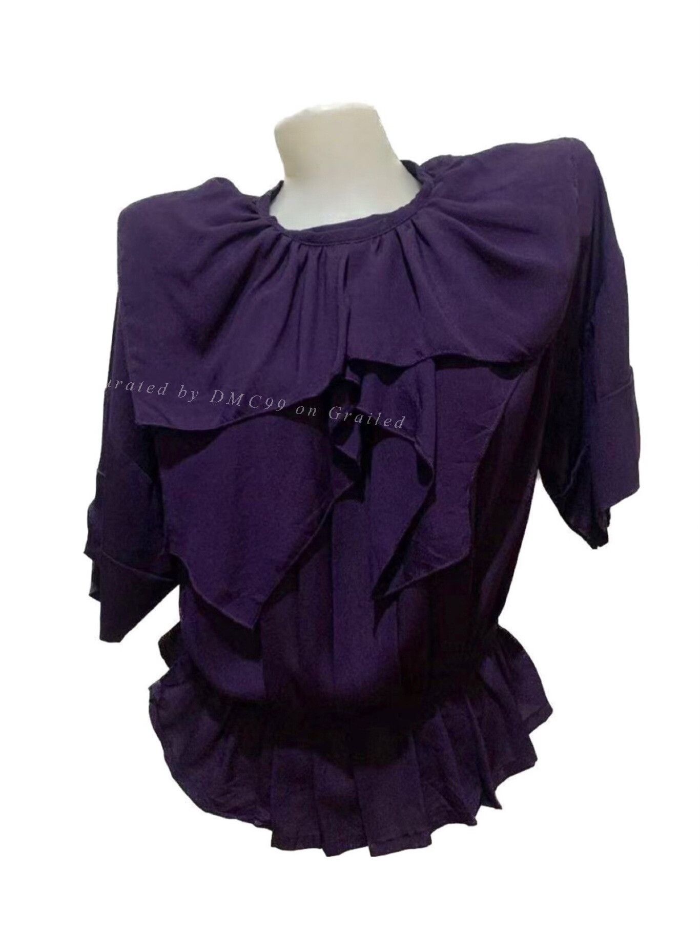 Dolce & Gabbana Dolce & Gabbana Vintage Short-Sleeve Top Size L / US 10 / IT 46 - 1 Thumbnail