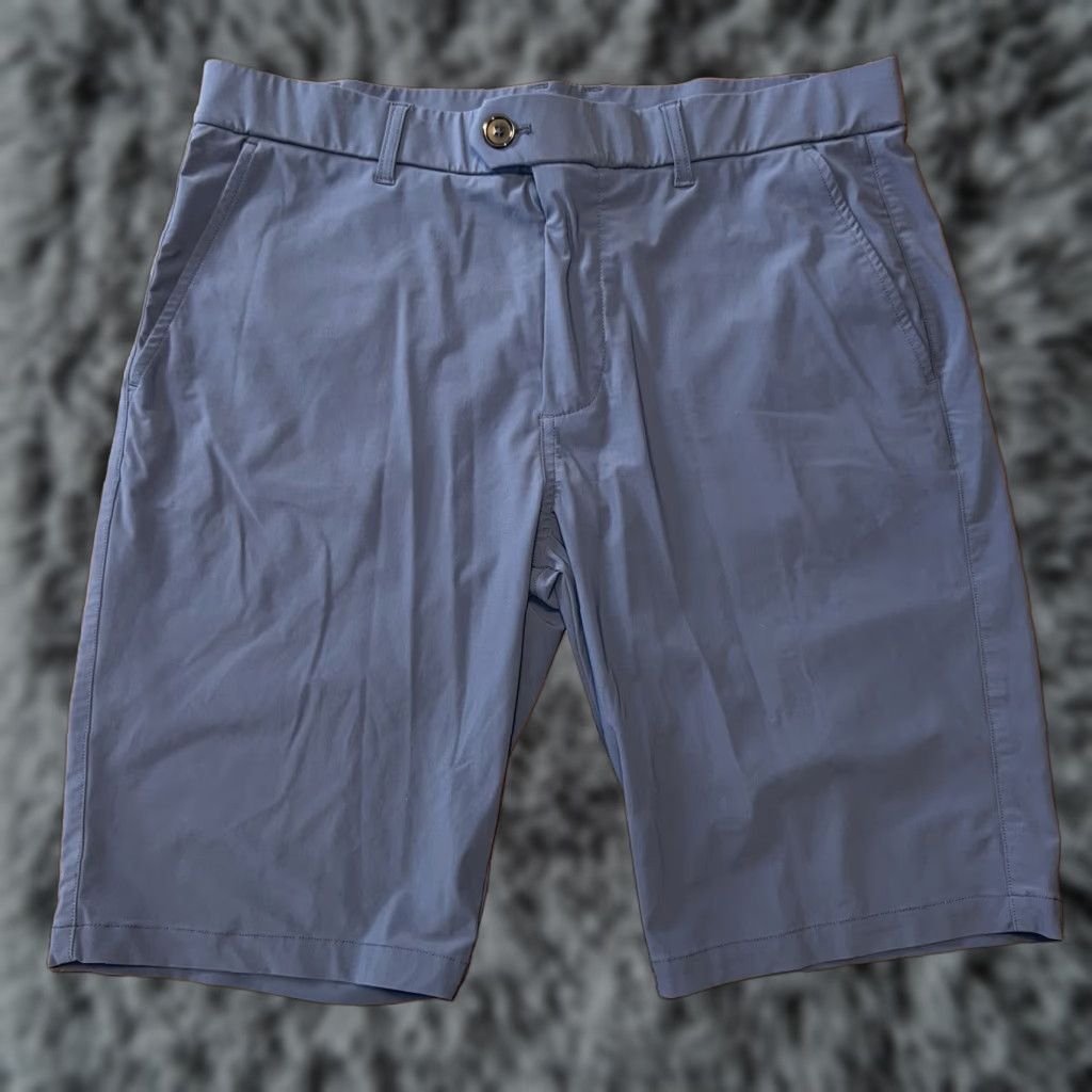 Vintage Greyson Montauk Performance 10" Shorts Men's 34 Blue Golf Chino Stretch Size US 34 / EU 50 - 1 Thumbnail