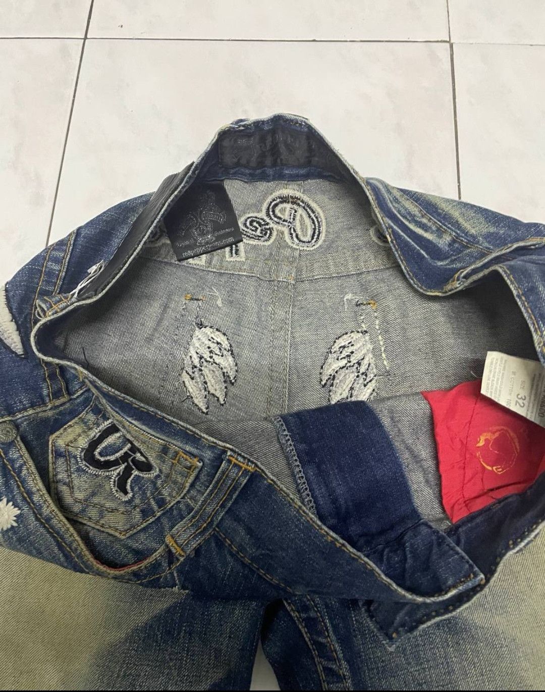 Tornado Mart Red pepper jeans Size US 34 / EU 50 - 15 Thumbnail