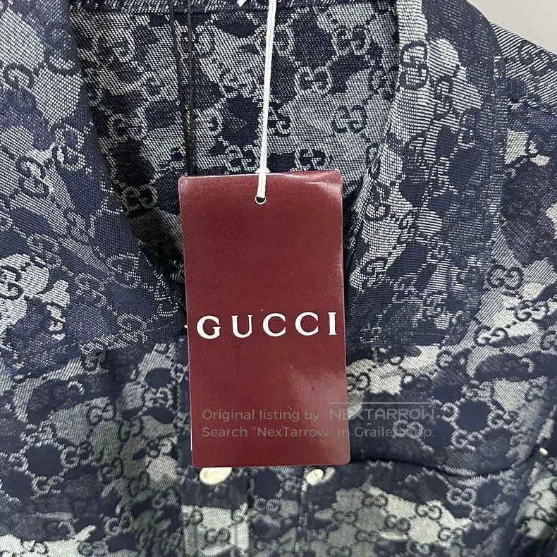 Gucci Gucci Ss25 blanket full print short shirt Size US M / EU 48-50 / 2 - 5 Thumbnail